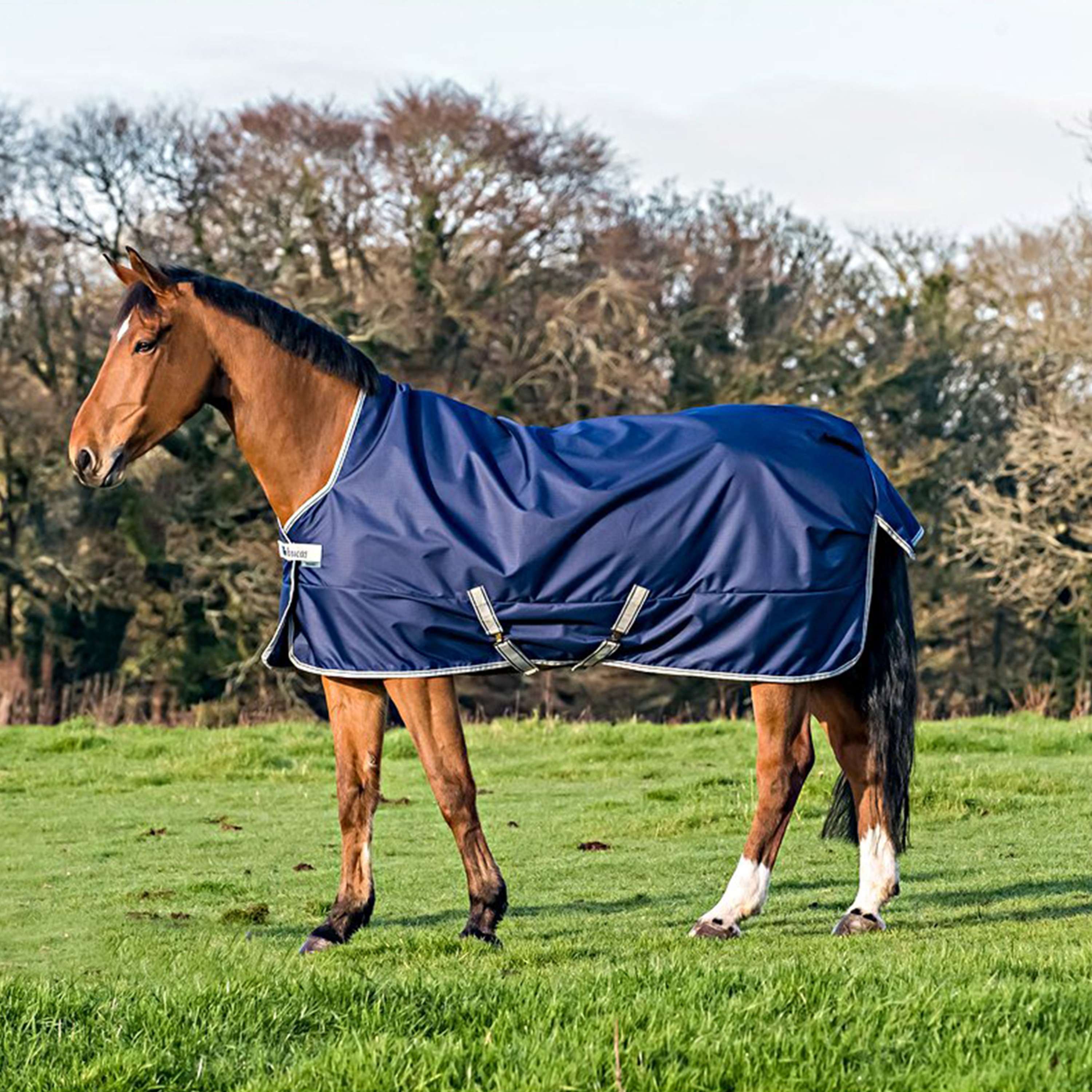 Bucas Turnout Freedom Light High Neck 0g Marin - Image 3