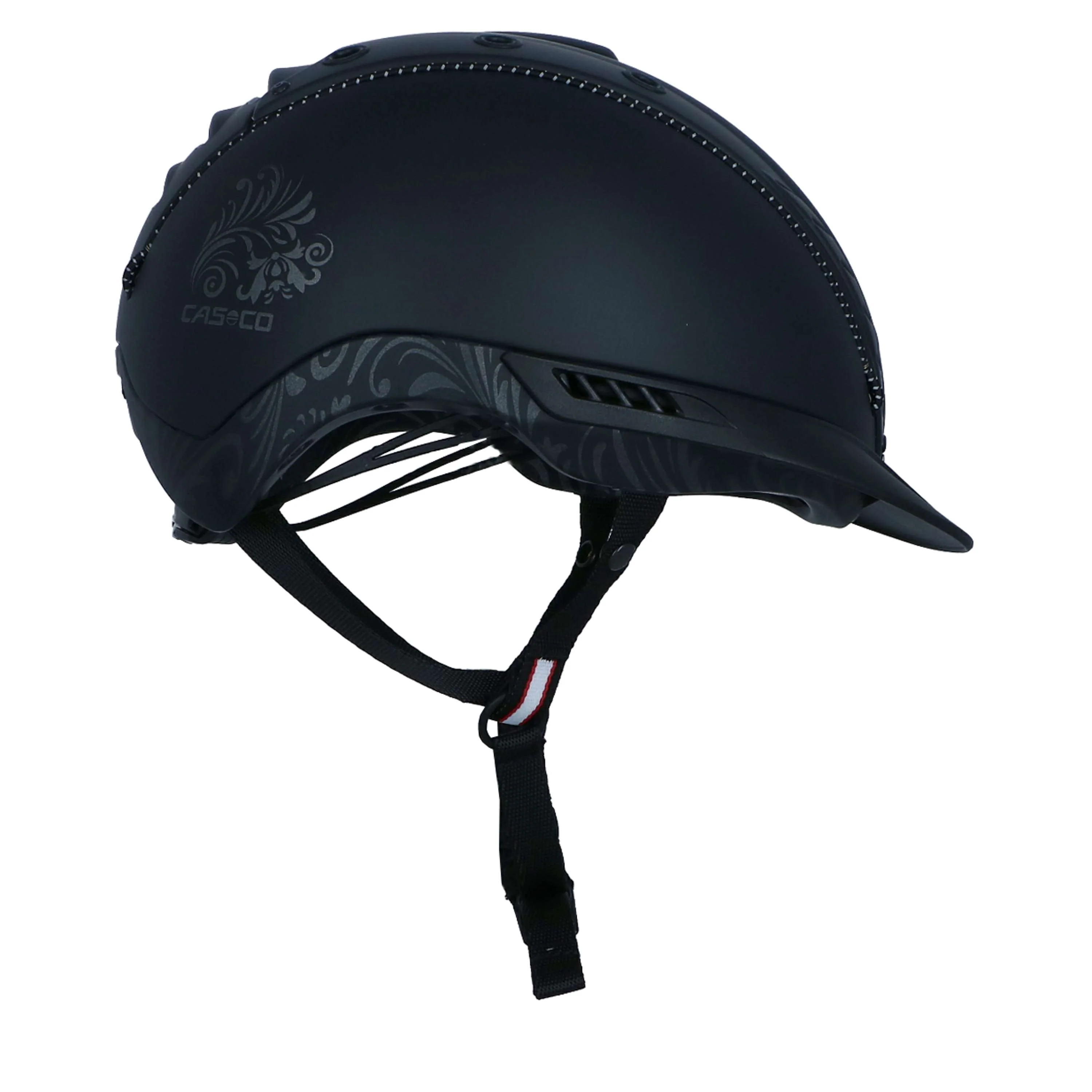 Casco Bombe Mistrall 2 Black Floral - Image 5