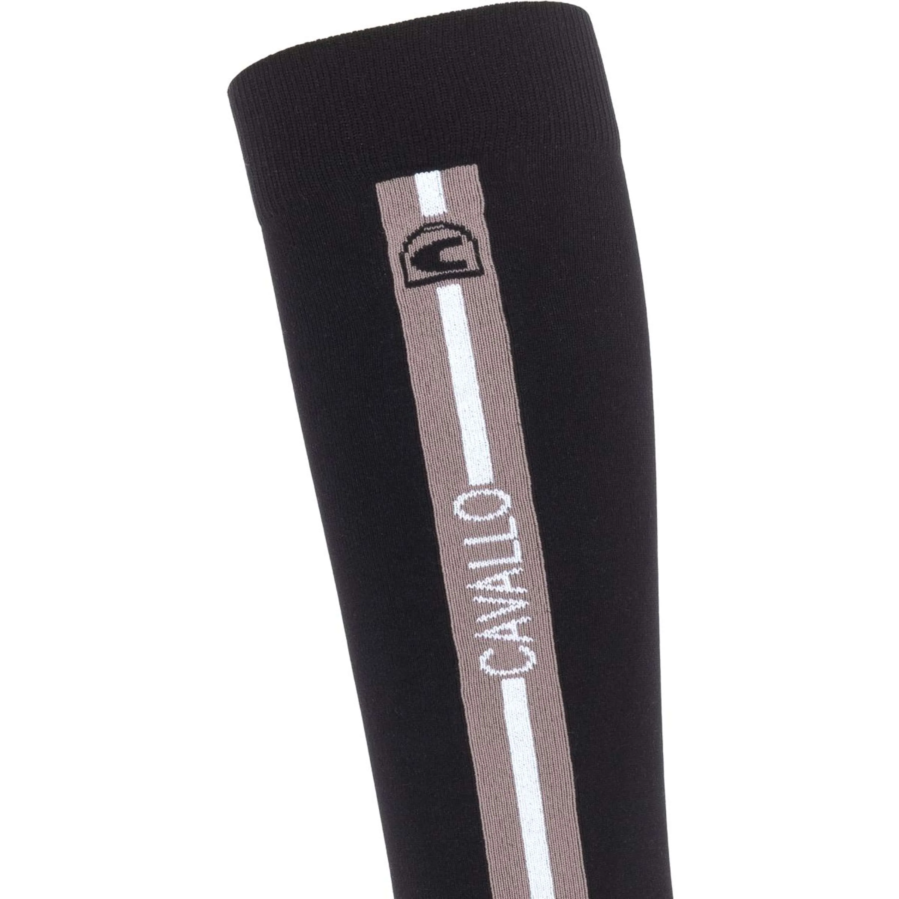 Cavallo Chaussettes d'Équitation CavalStormi Noir - Image 2