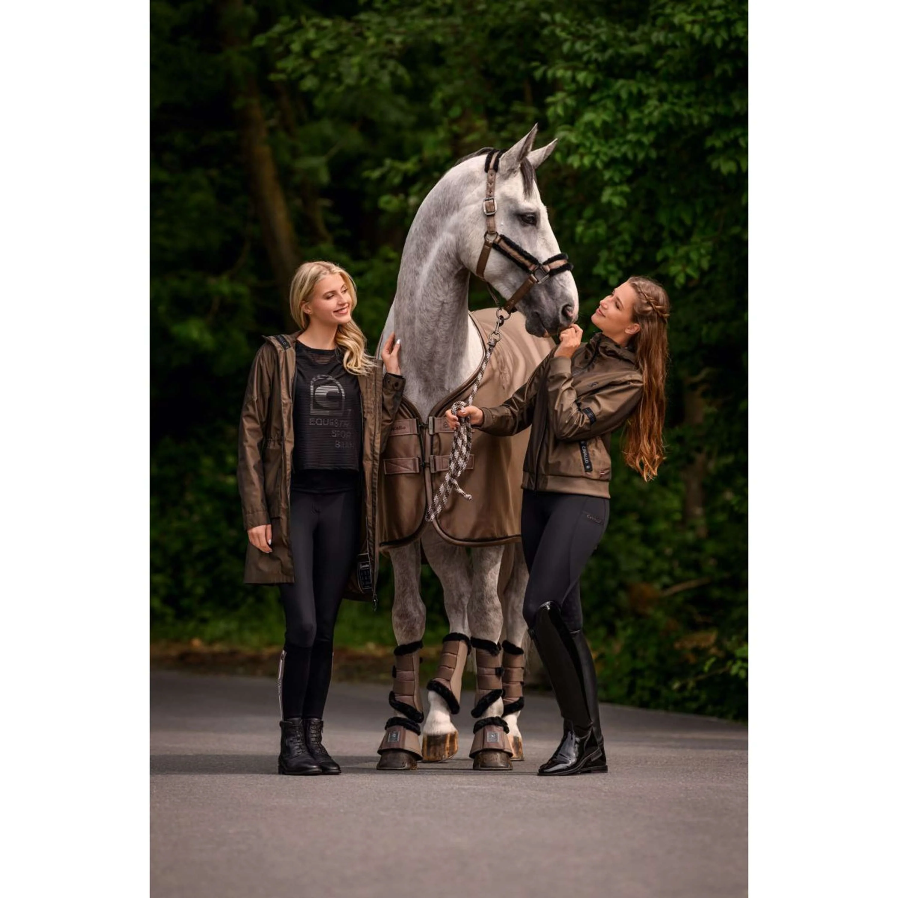 Cavallo Couverture Polaire CavalQuick Dry Cooler Mocha Latte - Image 3