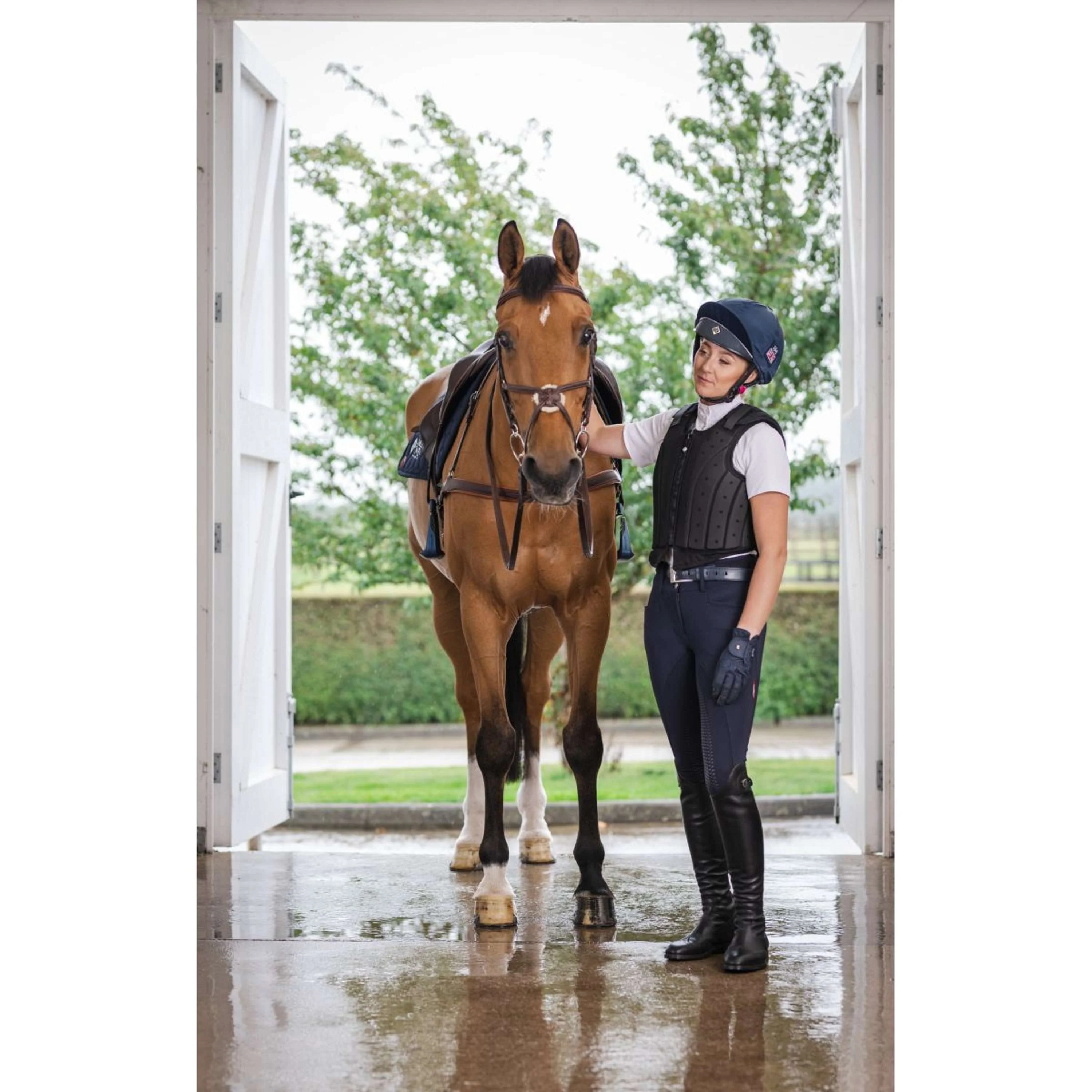 Charles Owen Bodyprotector Kontor pour Adultes Noir - Image 8