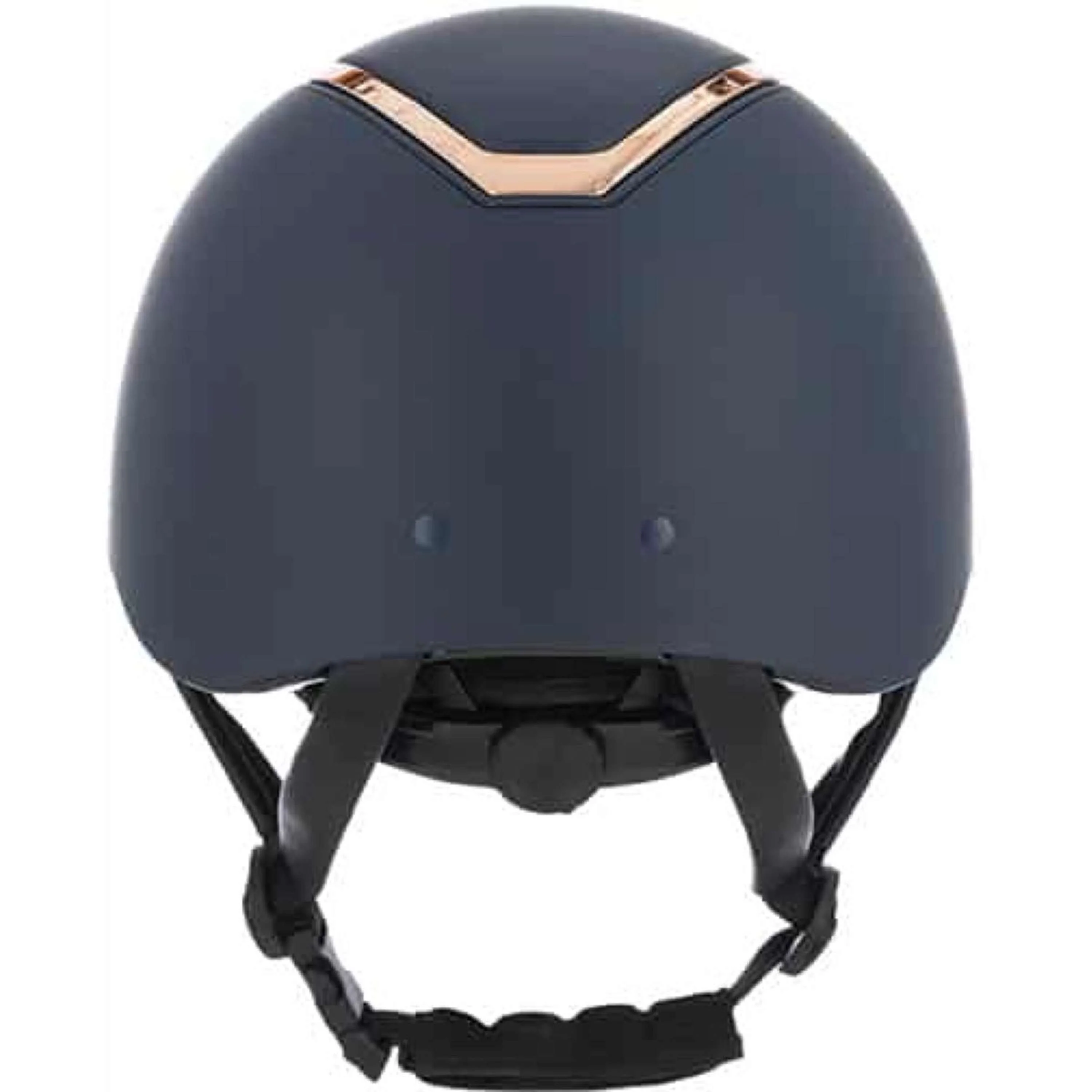Charles Owen Bombe Kylo Navy Matte/Rose Gold - Image 3