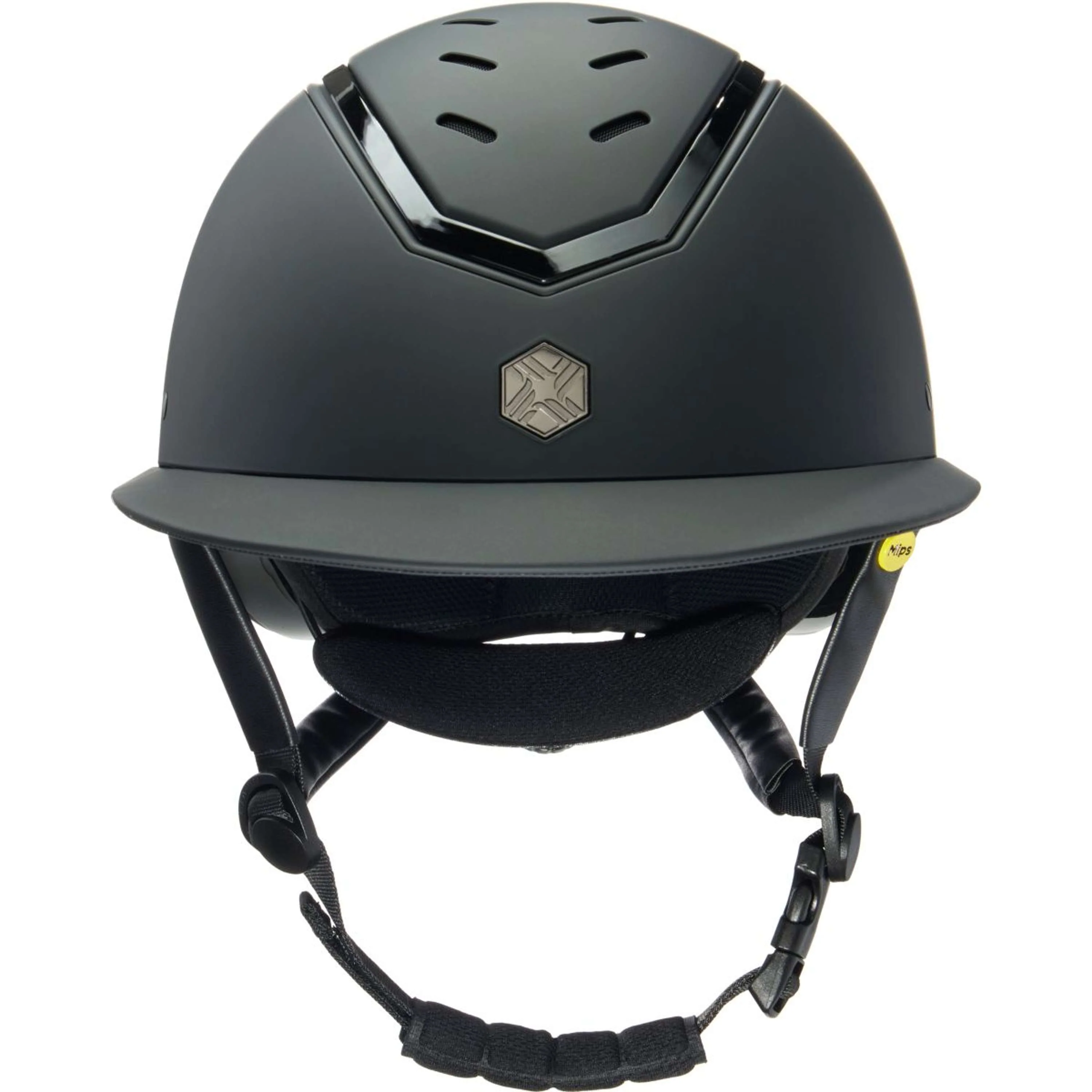 Charles Owen Bombe Kylo visiére large MIPS Black Matte/Black Gloss - Image 2