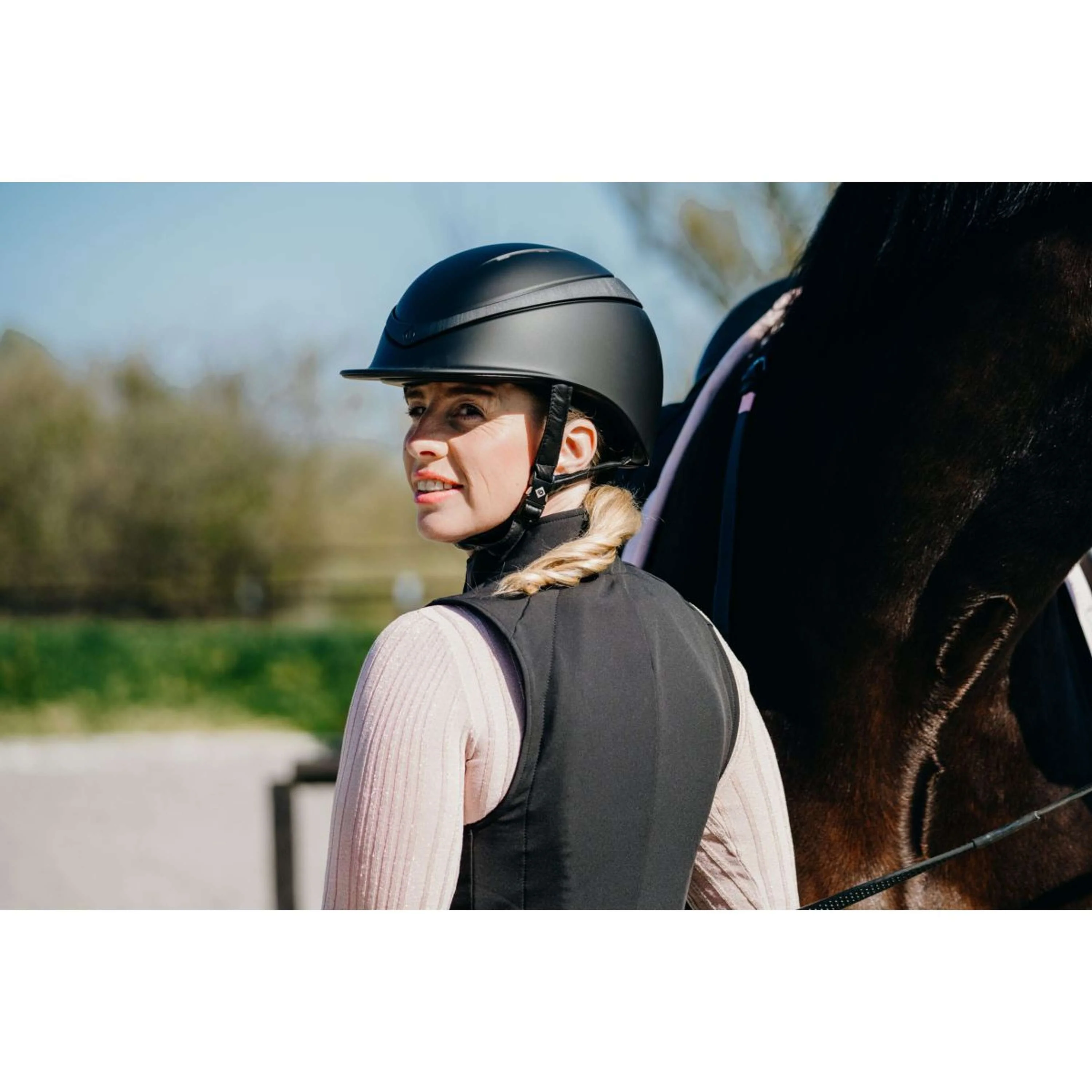 Charles Owen Gilet de Protectin Eclipse Noir - Image 10
