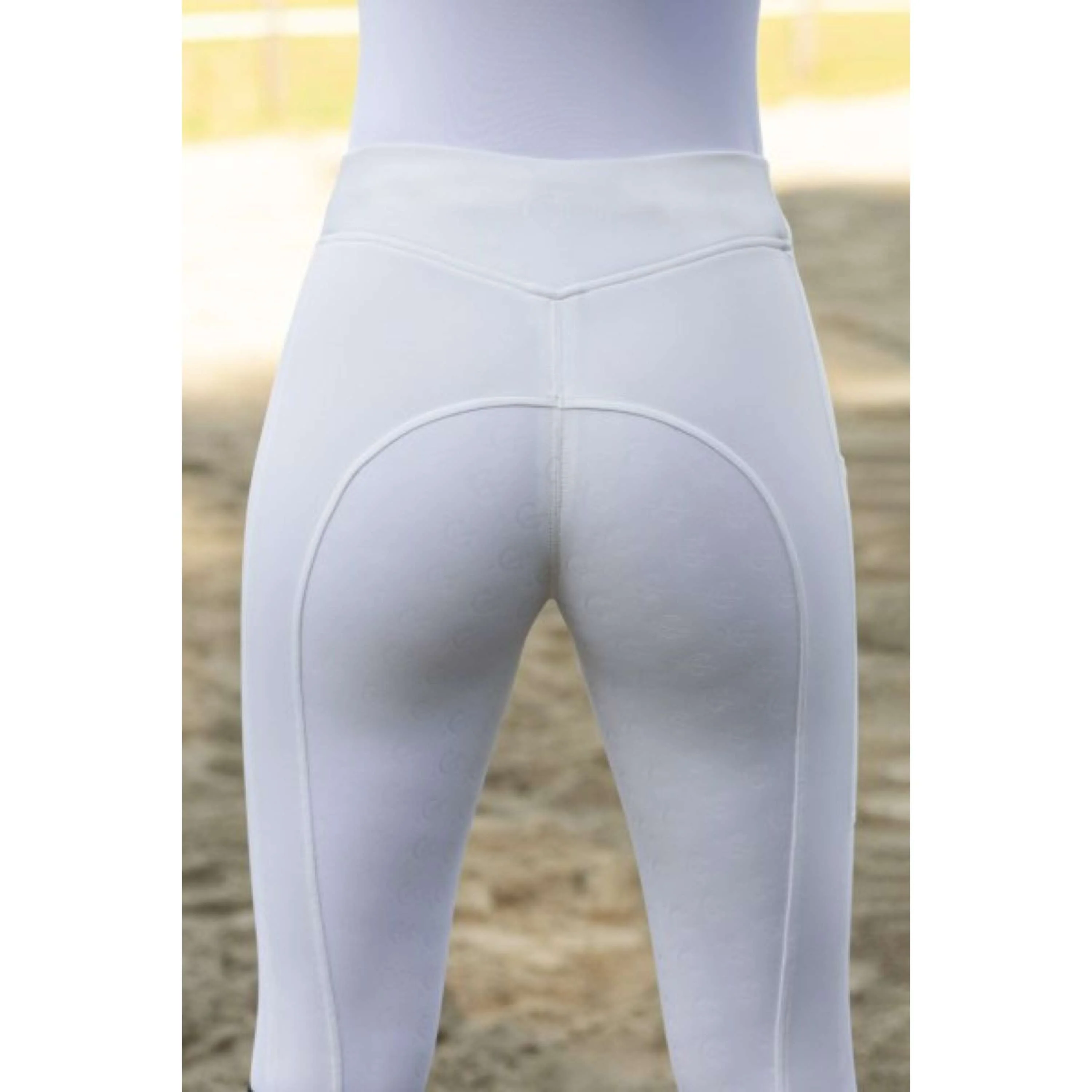 Covalliero Legging d'Équitation ClassicStar Blanc - Image 8