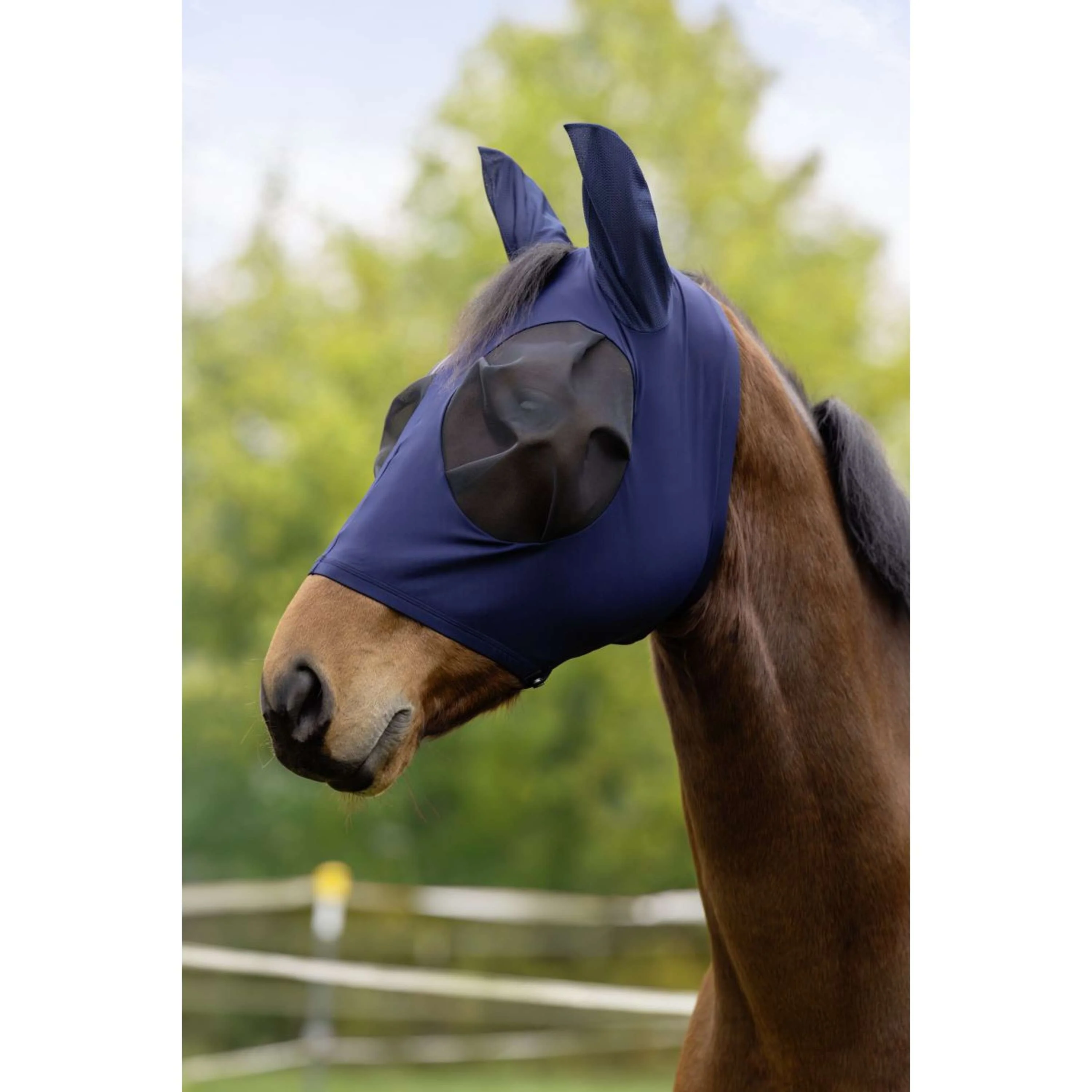 Covalliero Masque Anti-Mouches FinoStretch Marin
