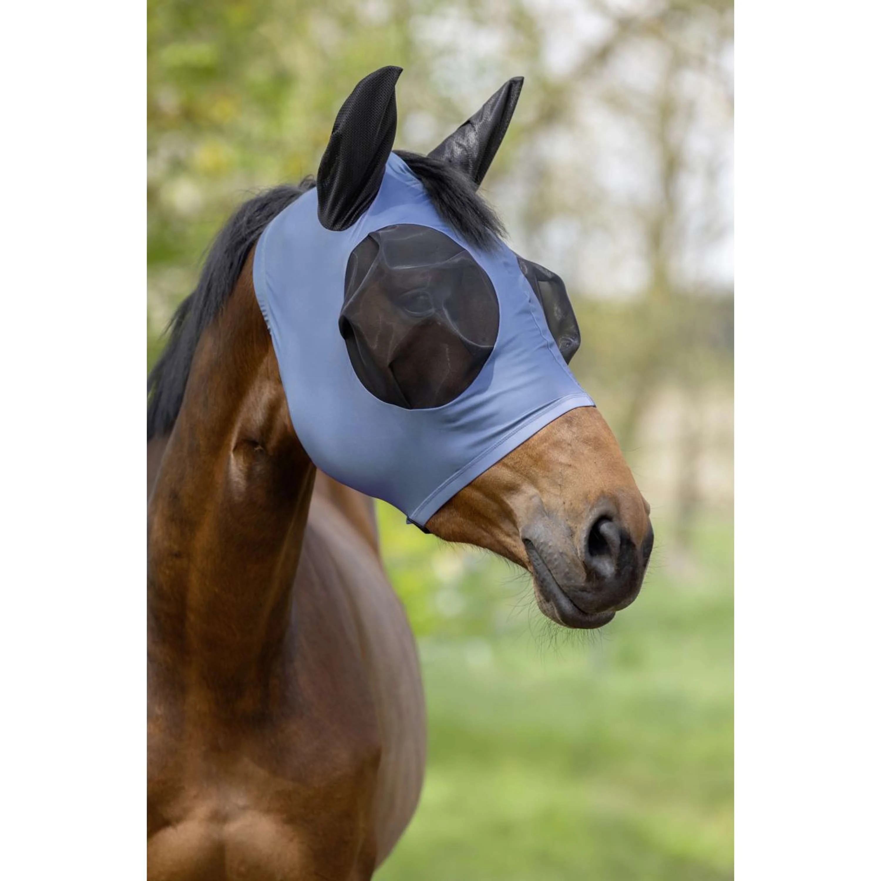 Covalliero Masque Anti-Mouches FinoStretch Smoked Blue