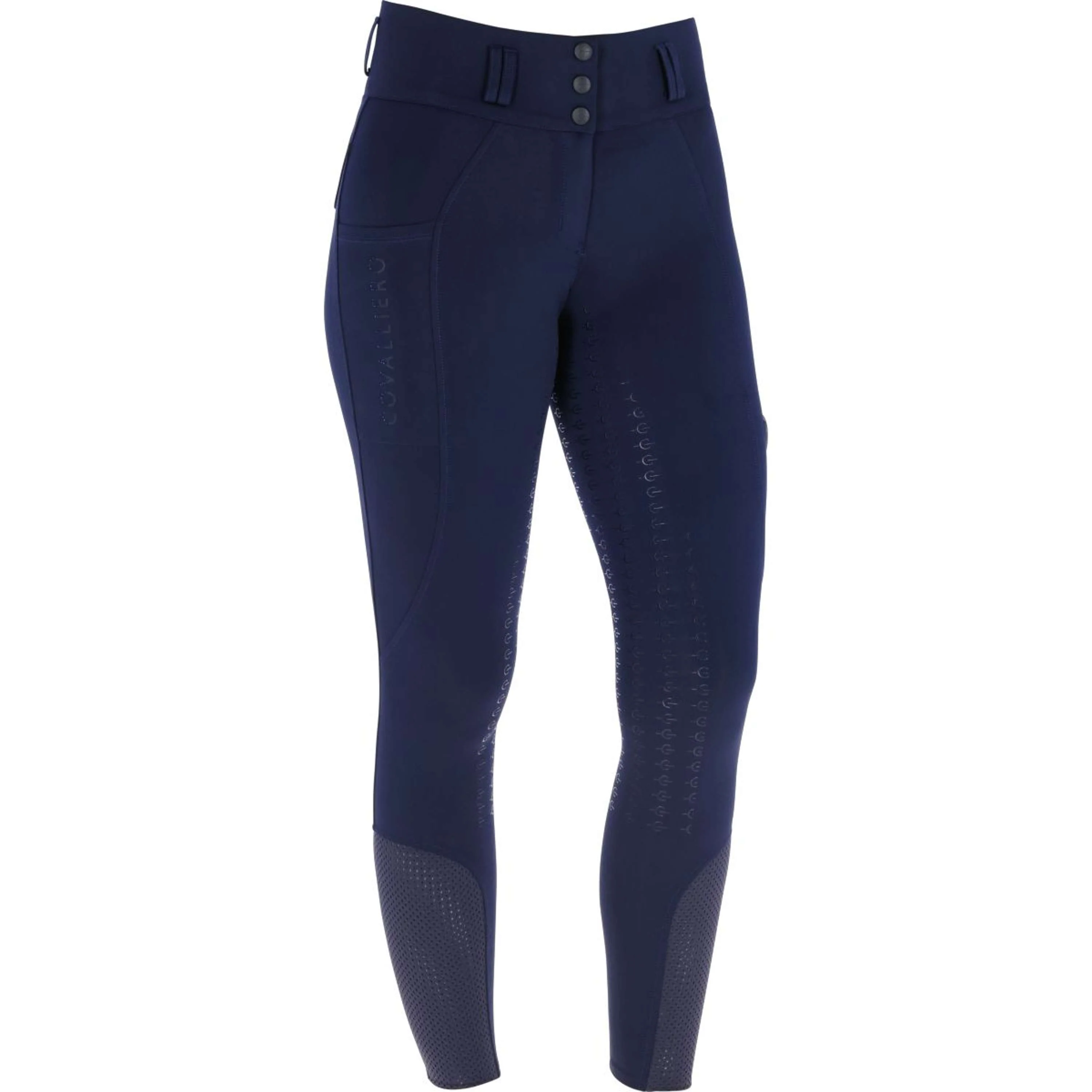 Covalliero Pantalon d'Équitation SS26 Femme Full Grip Foncé Marine - Image 3