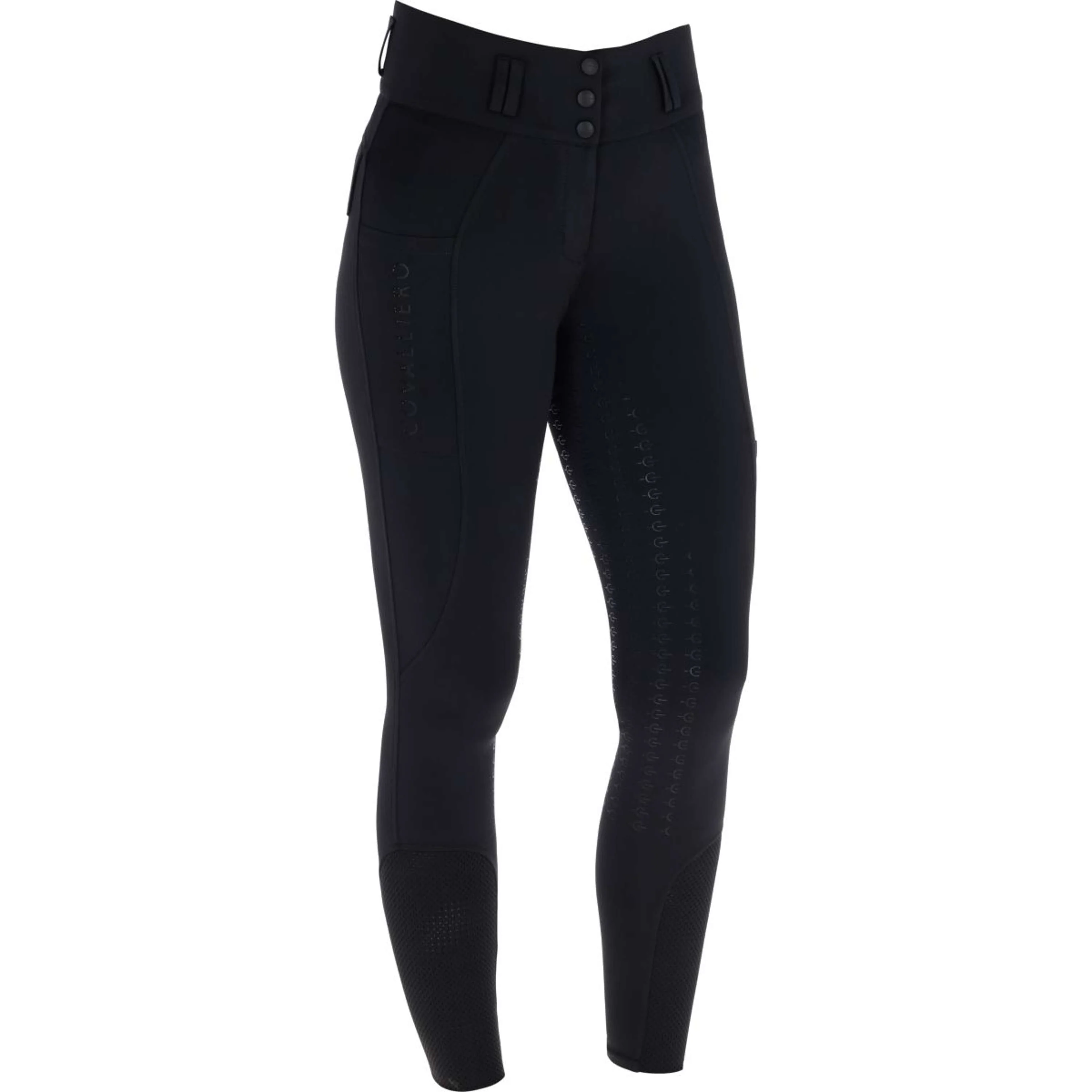 Covalliero Pantalon d'Équitation SS26 Femme Full Grip Noir - Image 3