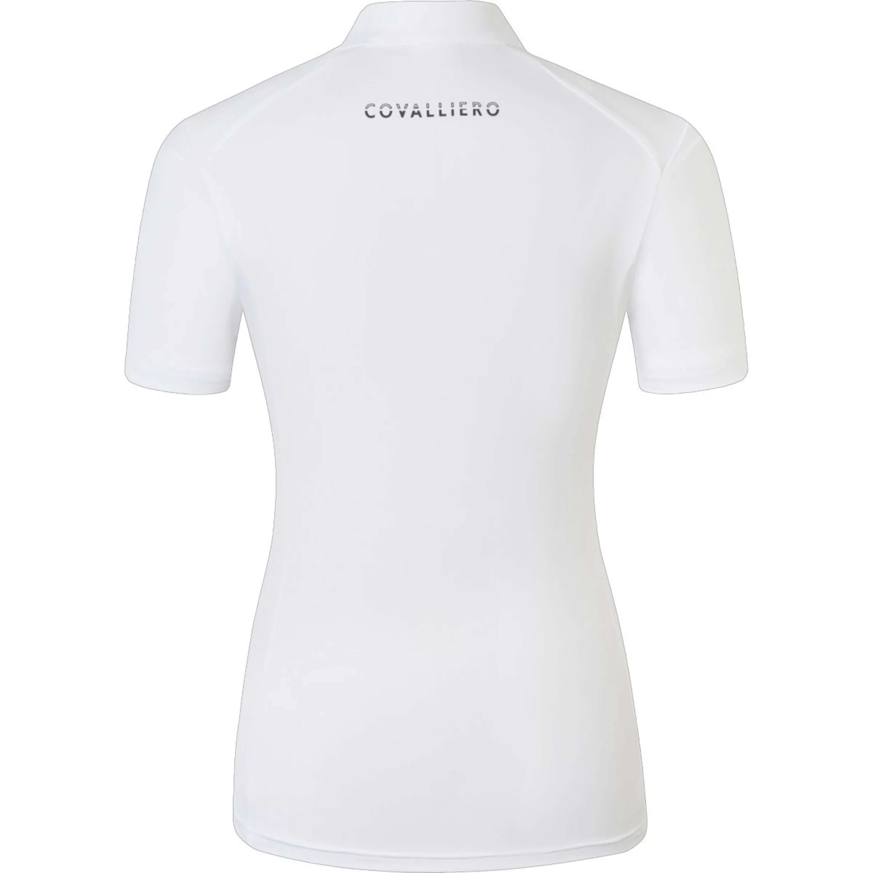 Covalliero Polo SS26 Femme Blanc - Image 2