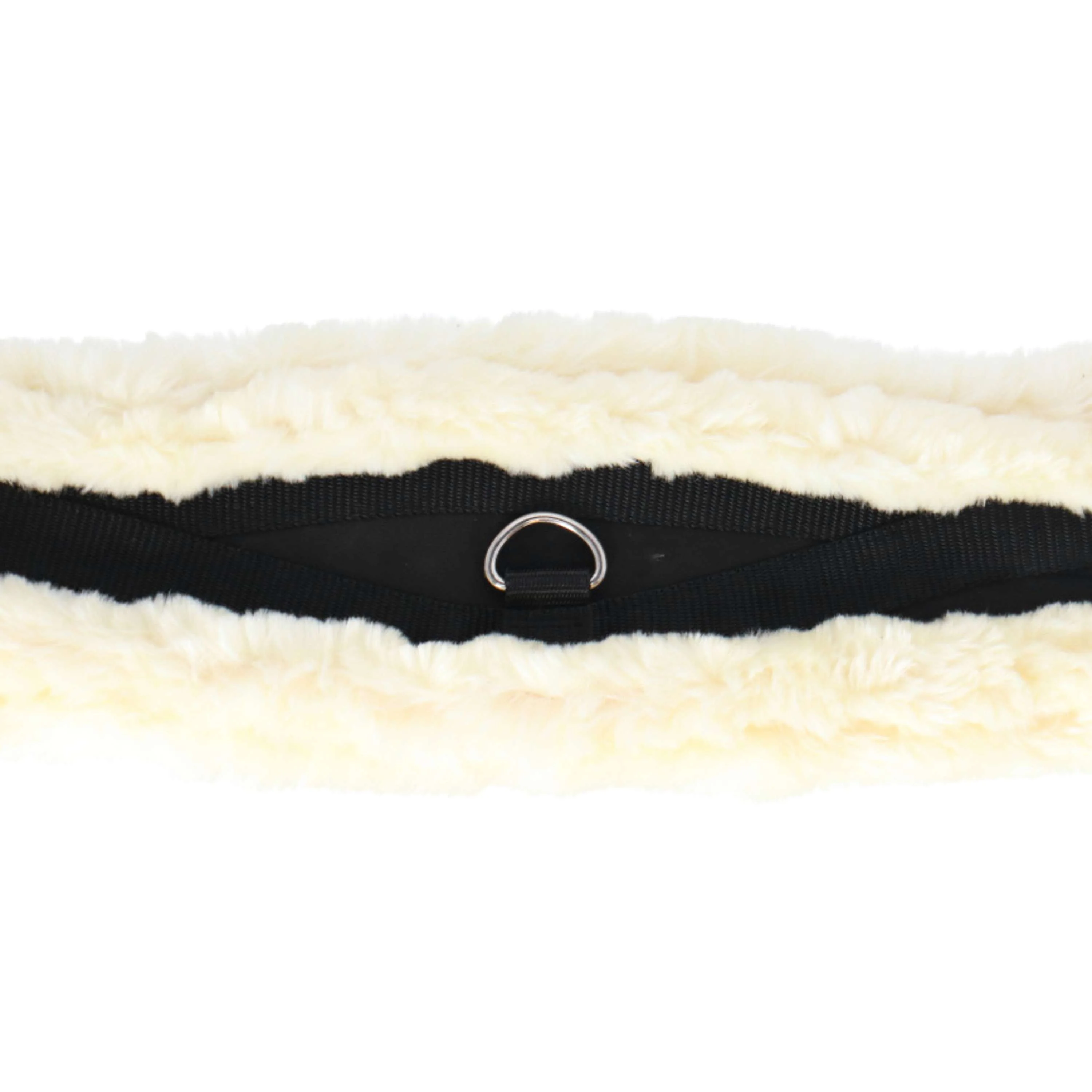 Covalliero Sangle Faux Fur Noir - Image 4