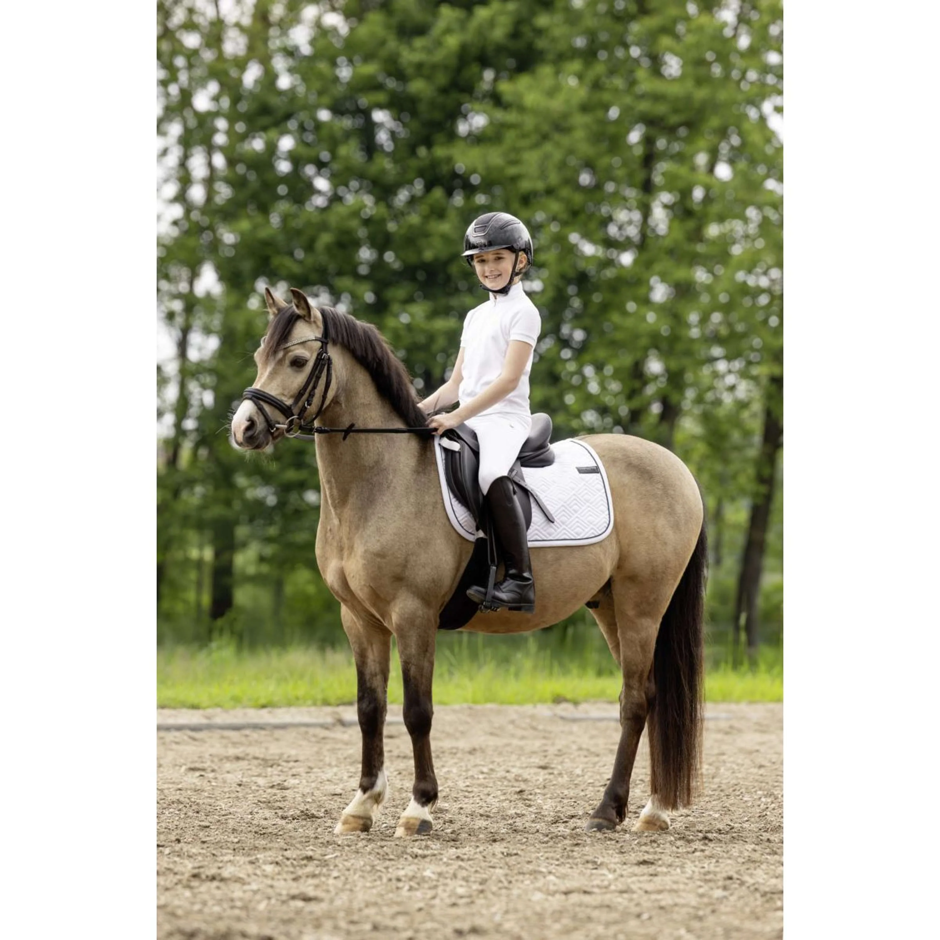 Covalliero T-shirt de Concours SS26 Enfants Blanc - Image 2