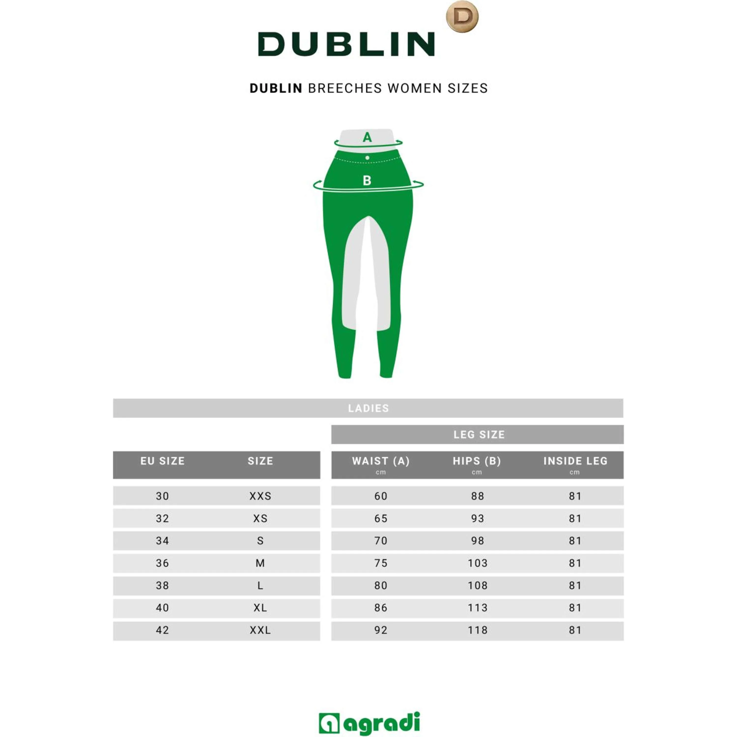Dublin Pantalon d'Équitation Shona Full Suede Sheet Blue Denim/Navy - Image 11
