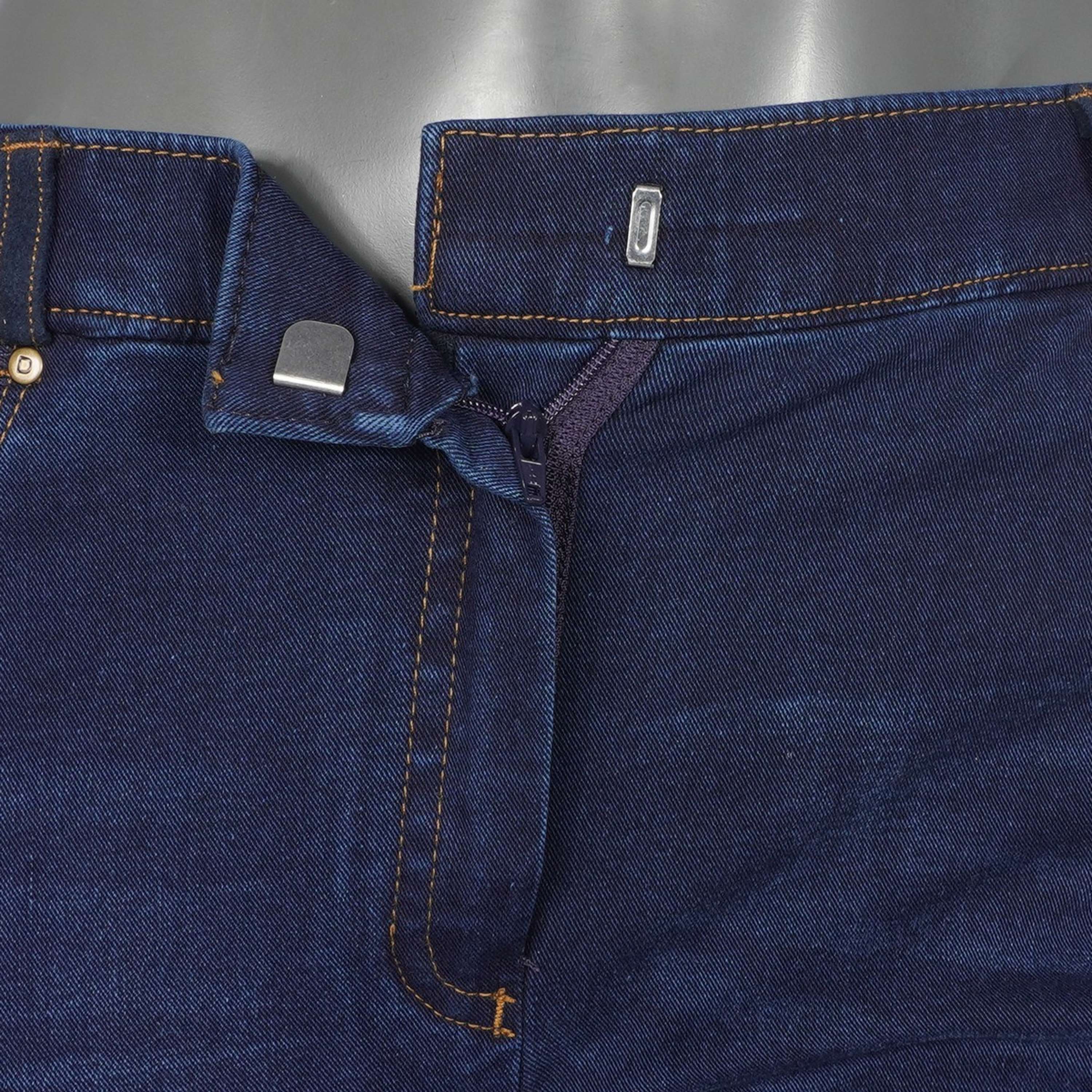 Dublin Pantalon d'Équitation Shona Full Suede Sheet Blue Denim/Navy - Image 6