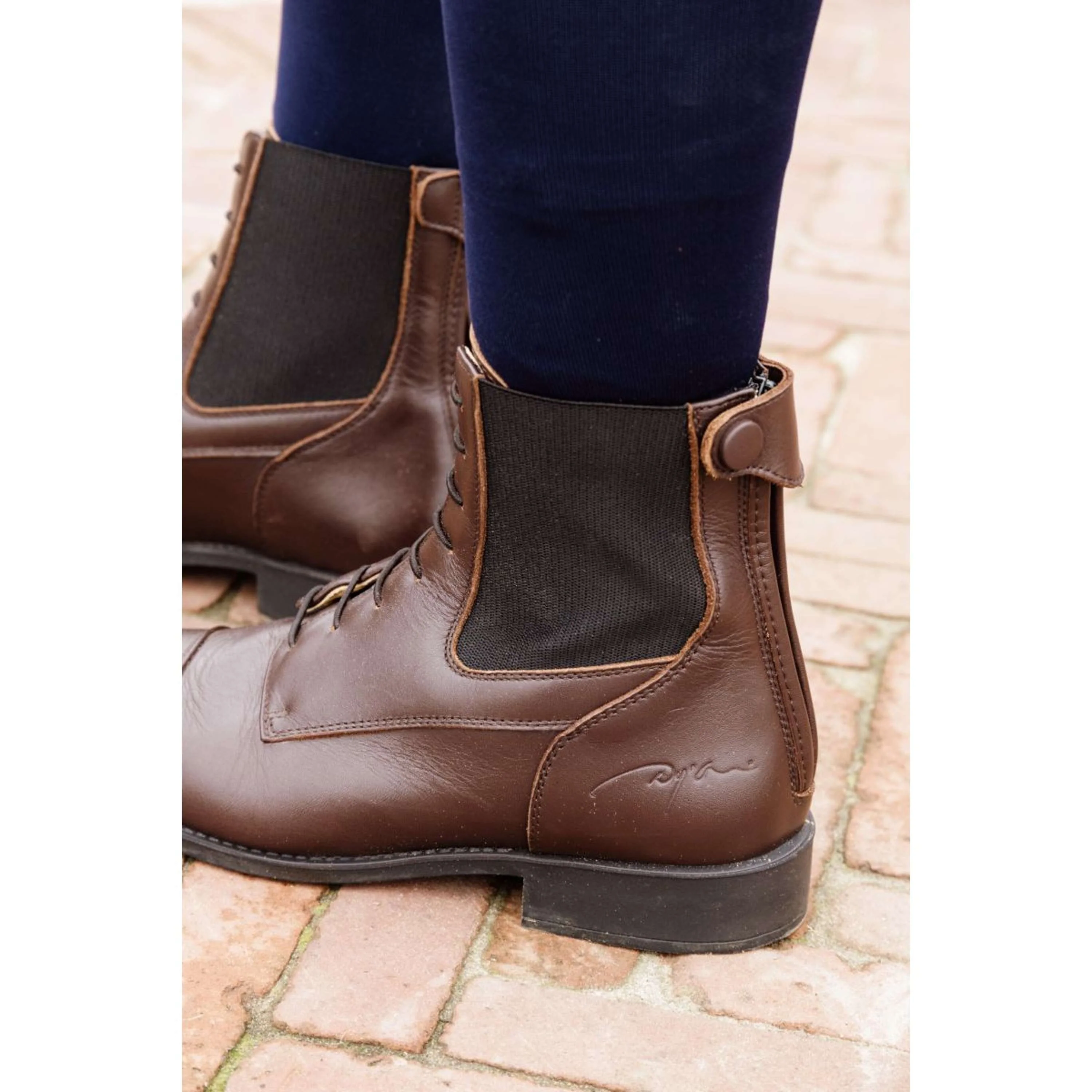 Dyon Jodhpurs Front laces Marron - Image 3