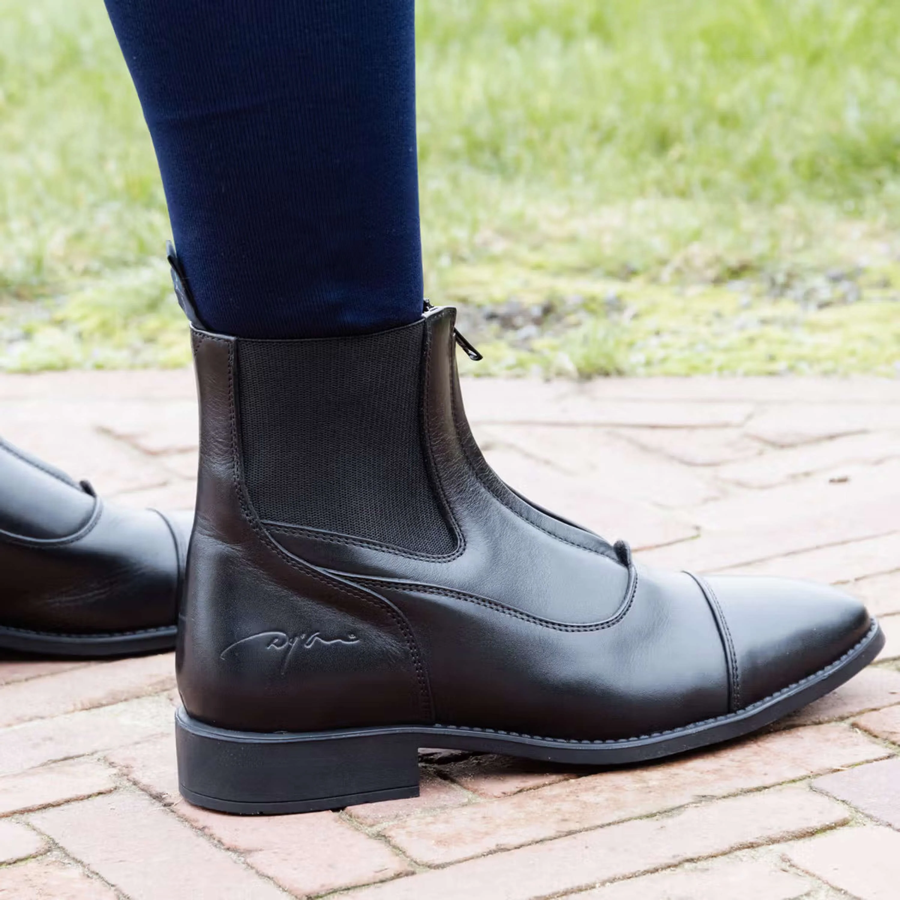 Dyon Jodhpurs Front Zipper Noir - Image 3