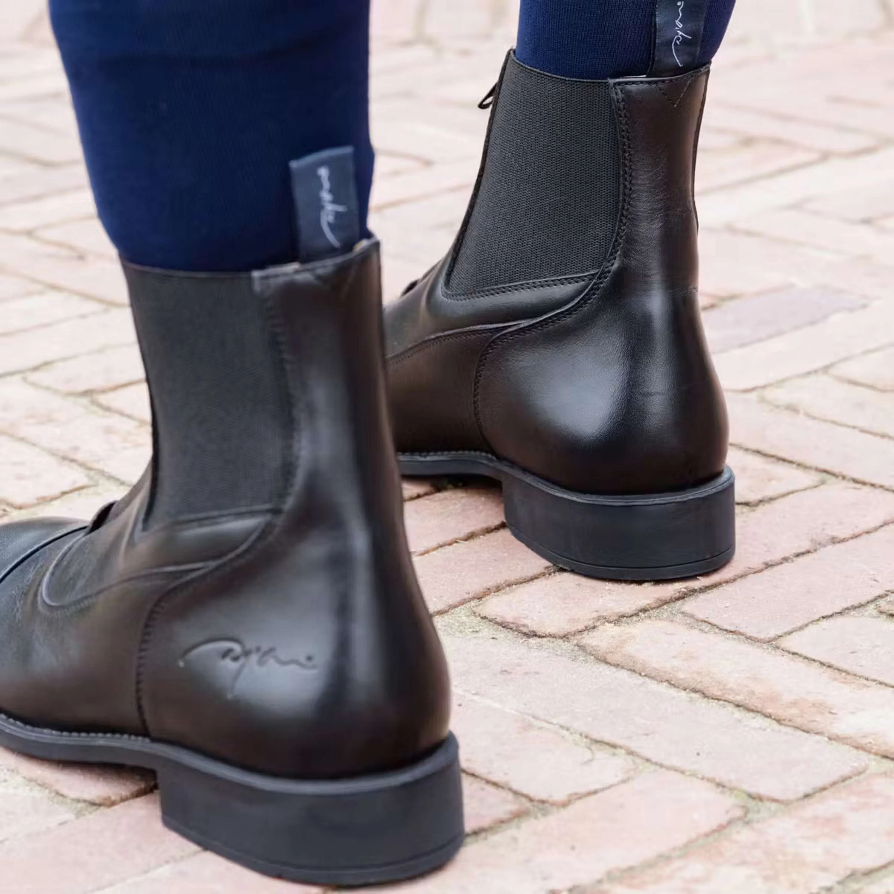Dyon Jodhpurs Front Zipper Noir - Image 5