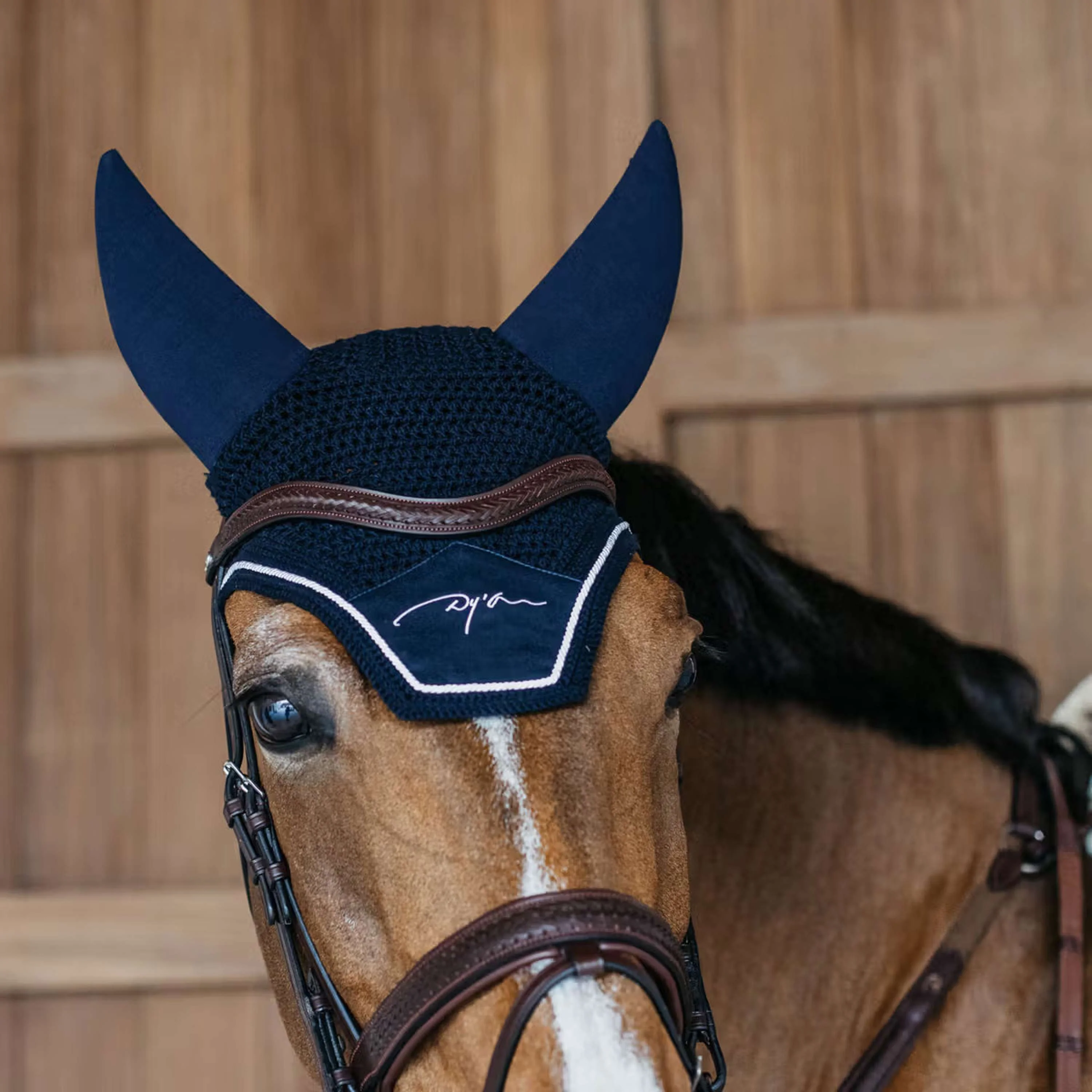 Dyon Bonnet Anti-Mouches Diamond Soundless Marin - Image 2