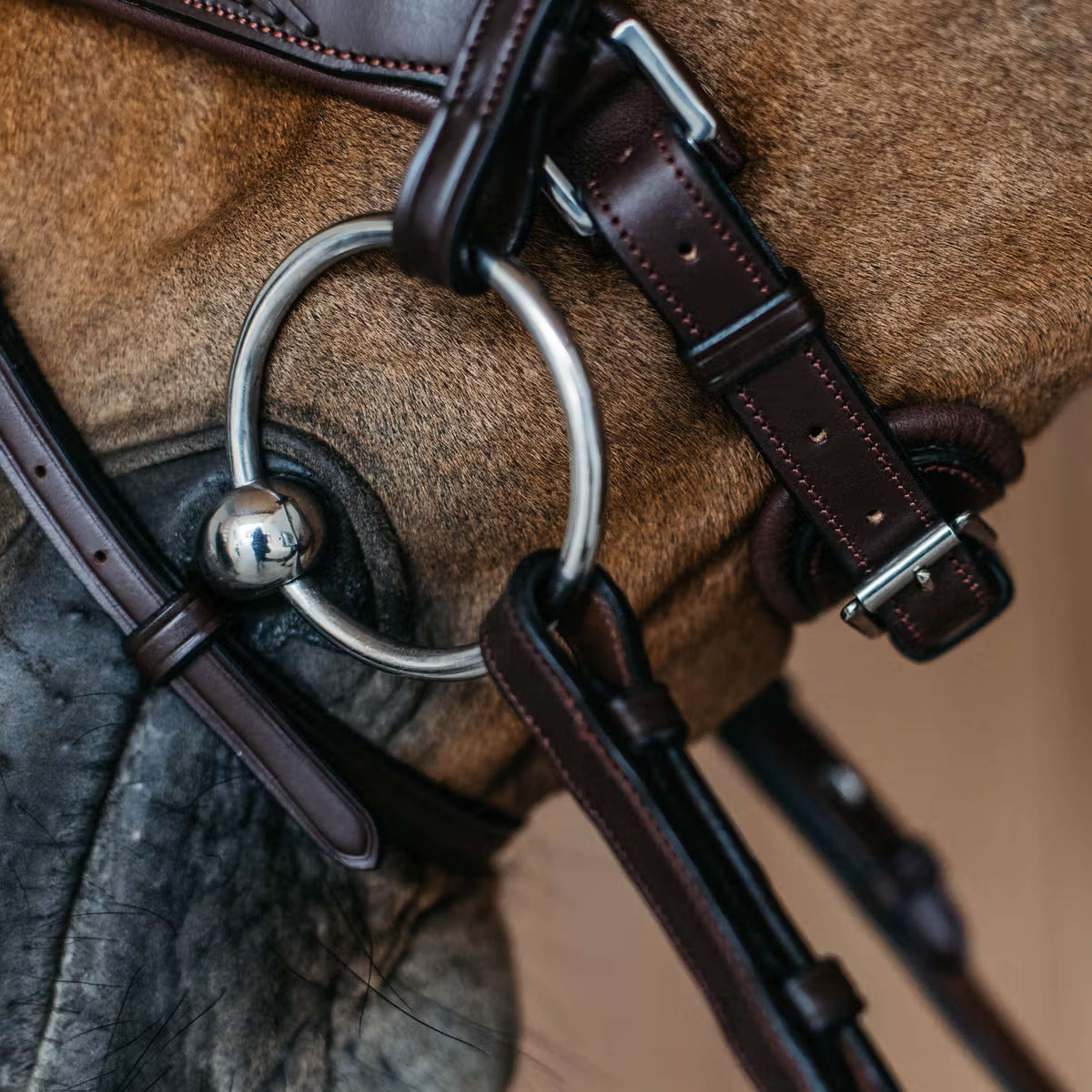 Dyon Muserolle Flash Pull-Back Tressé Marron - Image 3