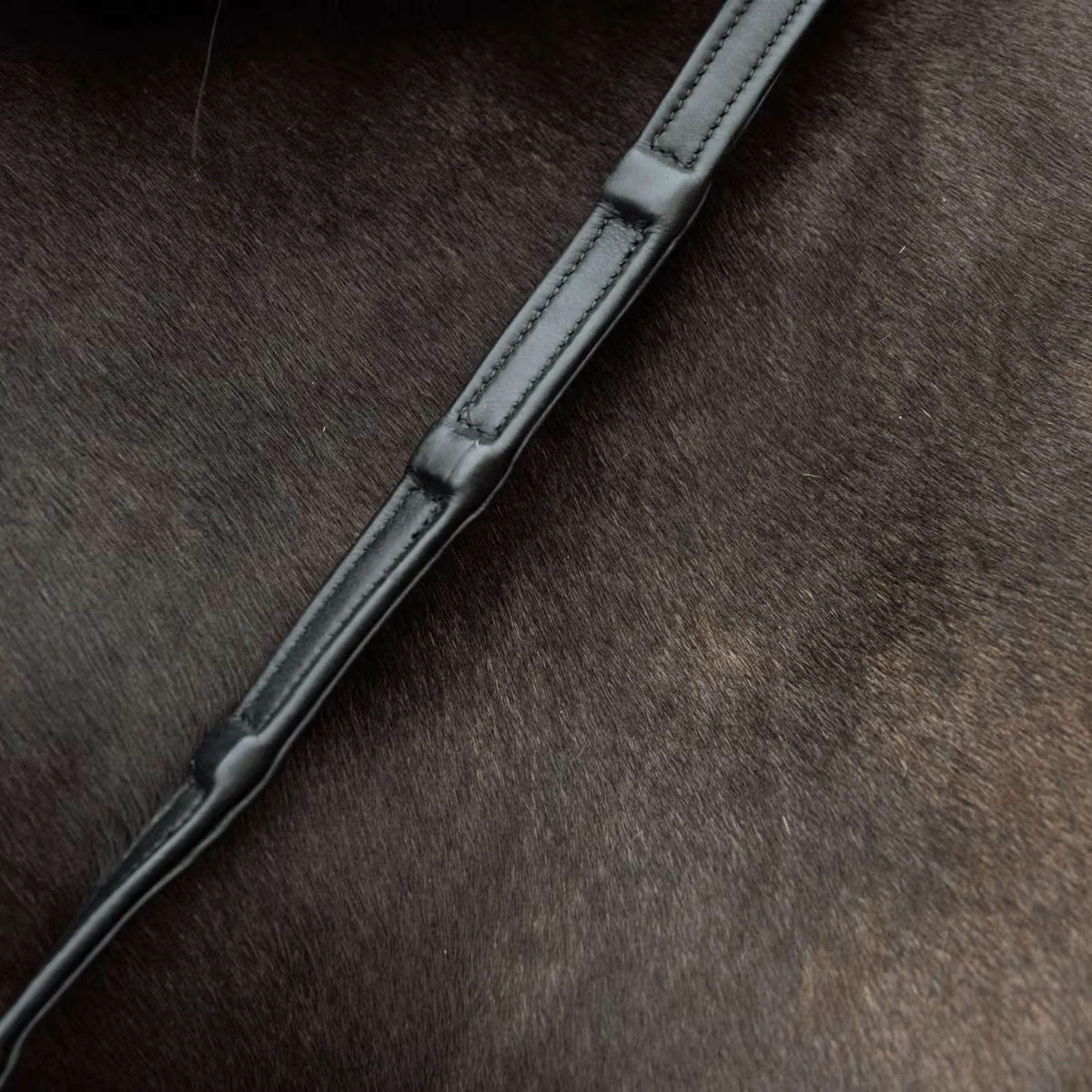 Dyon Rênes 1/2 8 Stops Soft Cuir Noir - Image 3