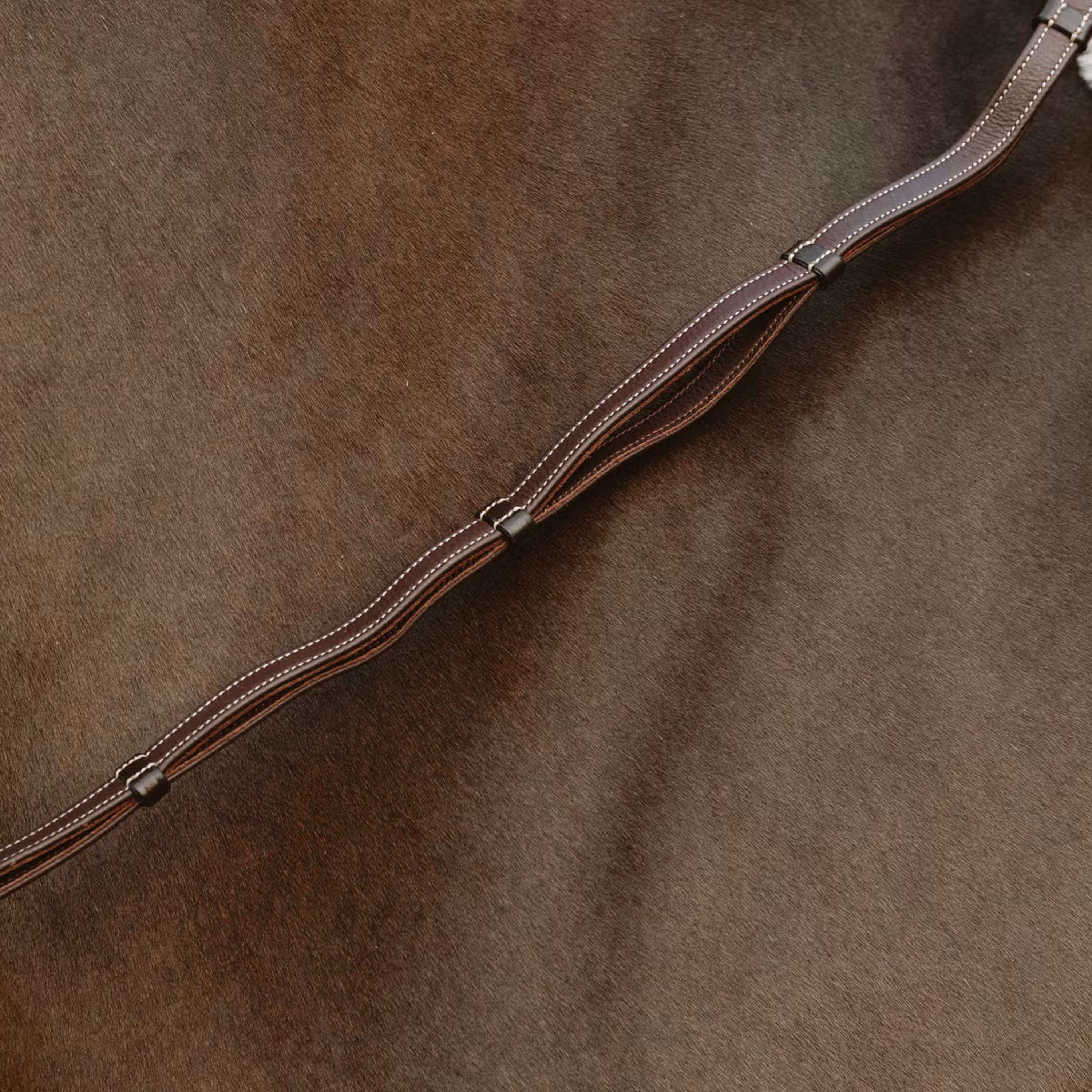 Dyon Rênes Leather Working Collection 1/2 avec Poignées Marron - Image 4