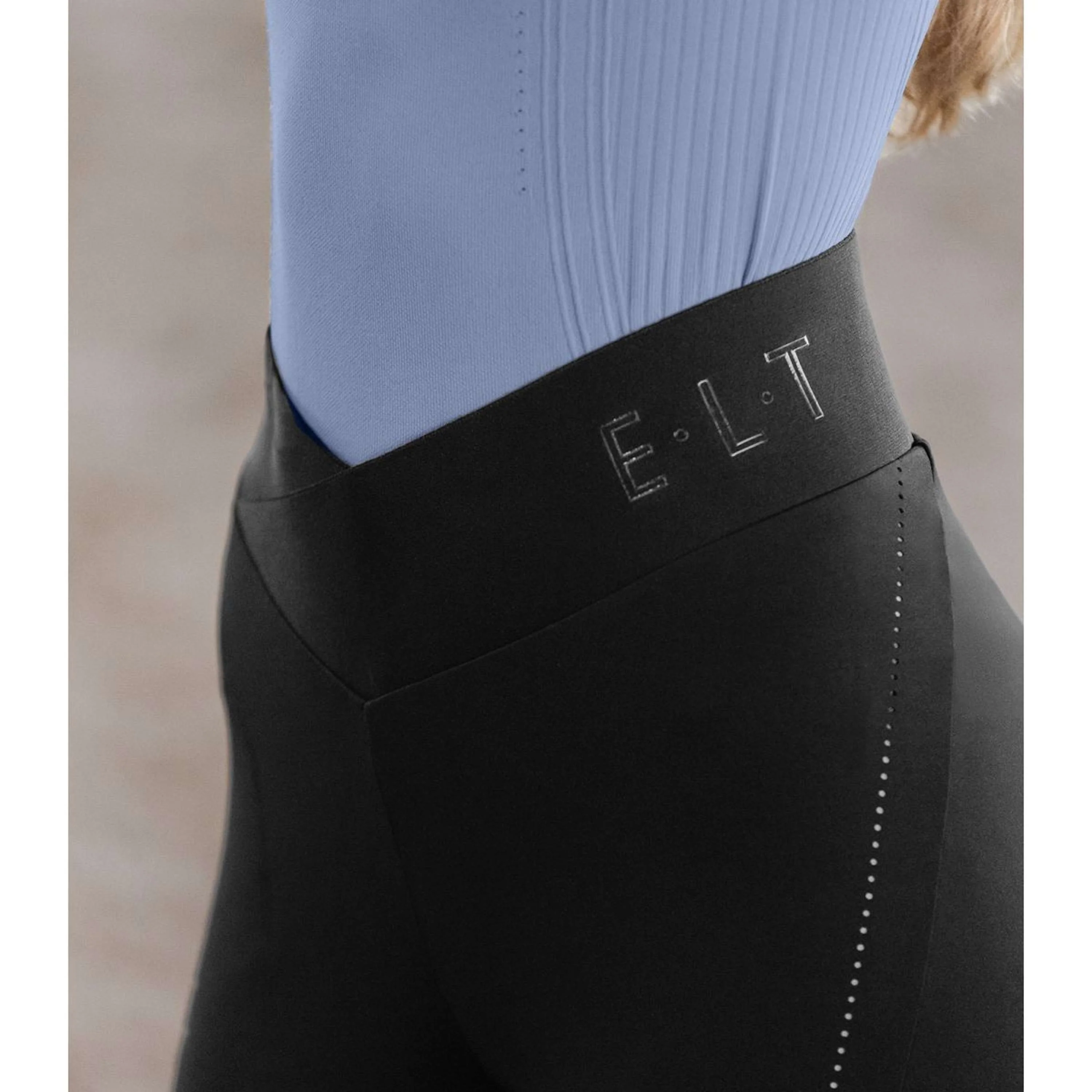 ELT Legging d'Équitation Pia Femme Noir - Image 4