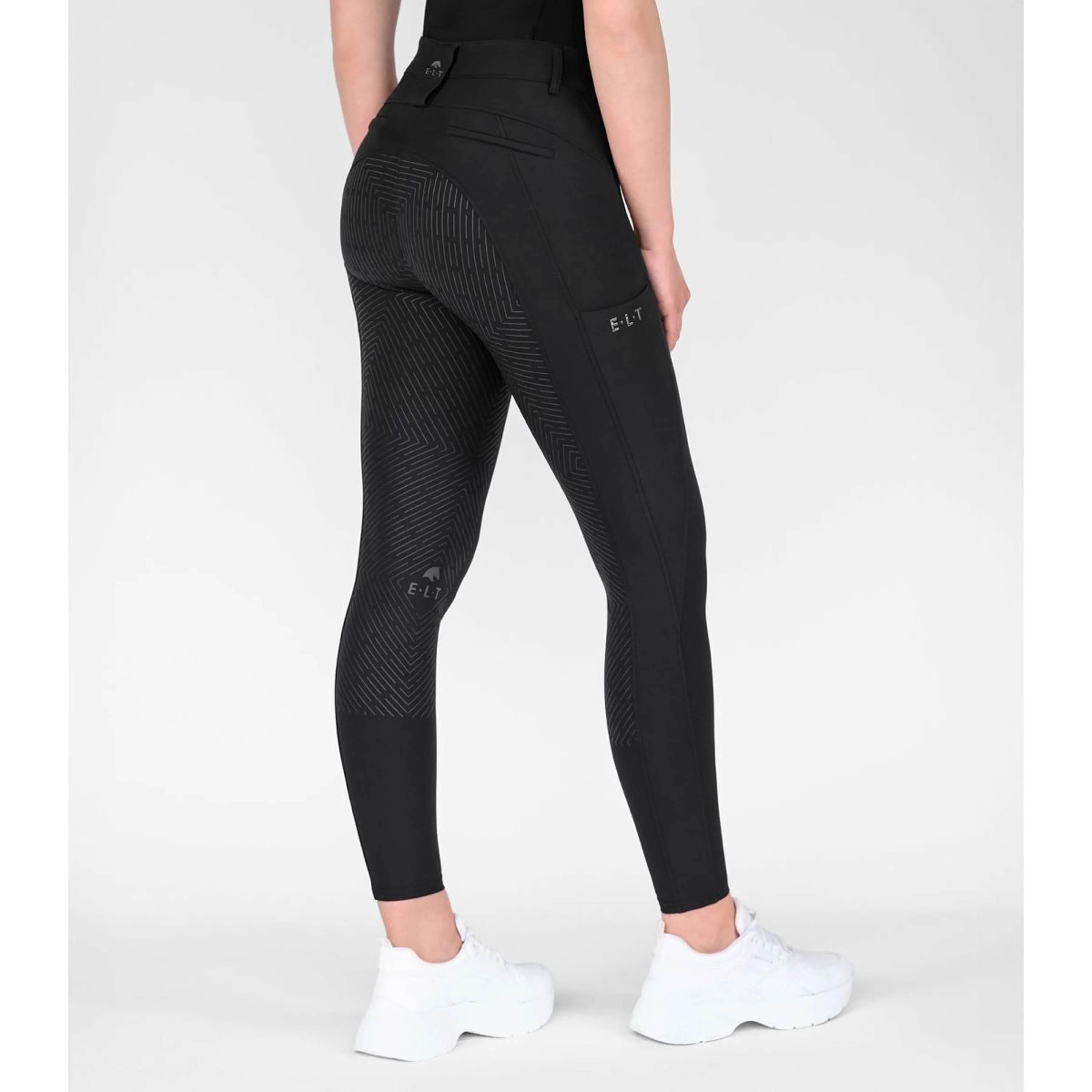 ELT Pantalon d'Équitation Comfort Ride silicone Noir - Image 2