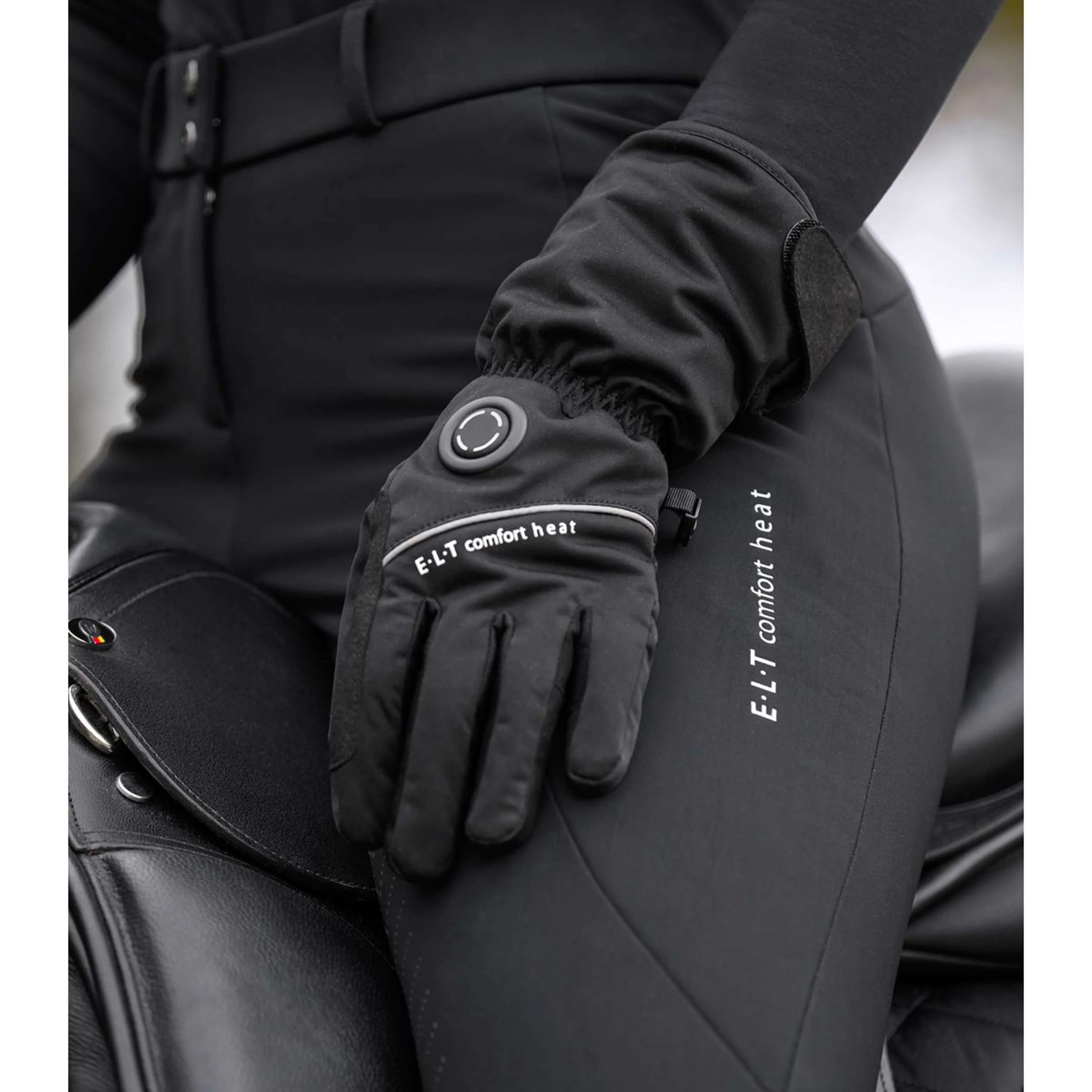 ELT Pantalon d'Équitation Heated Comfort Noir - Image 4