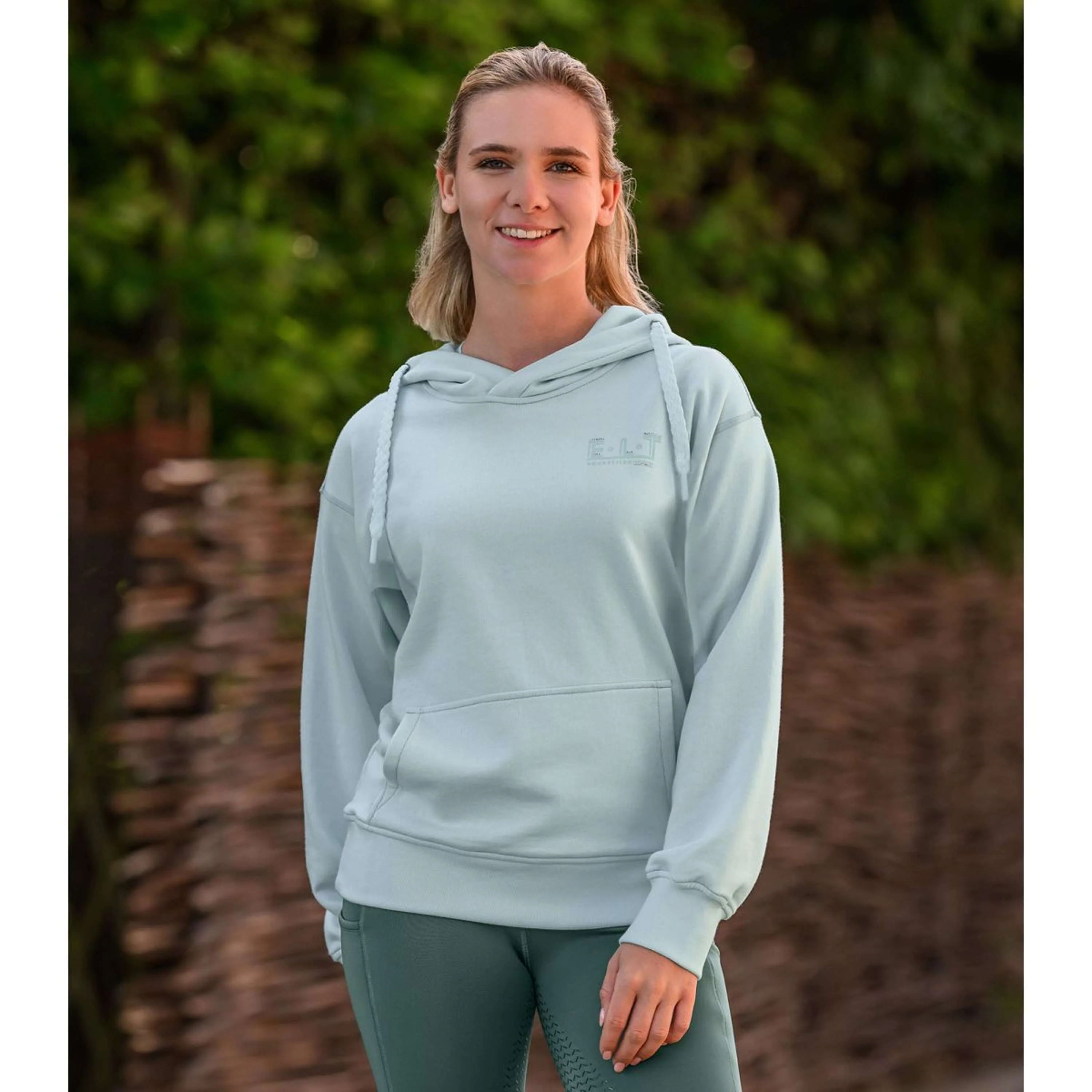 ELT Pull col Hoodie Straßburg Vert Menthe