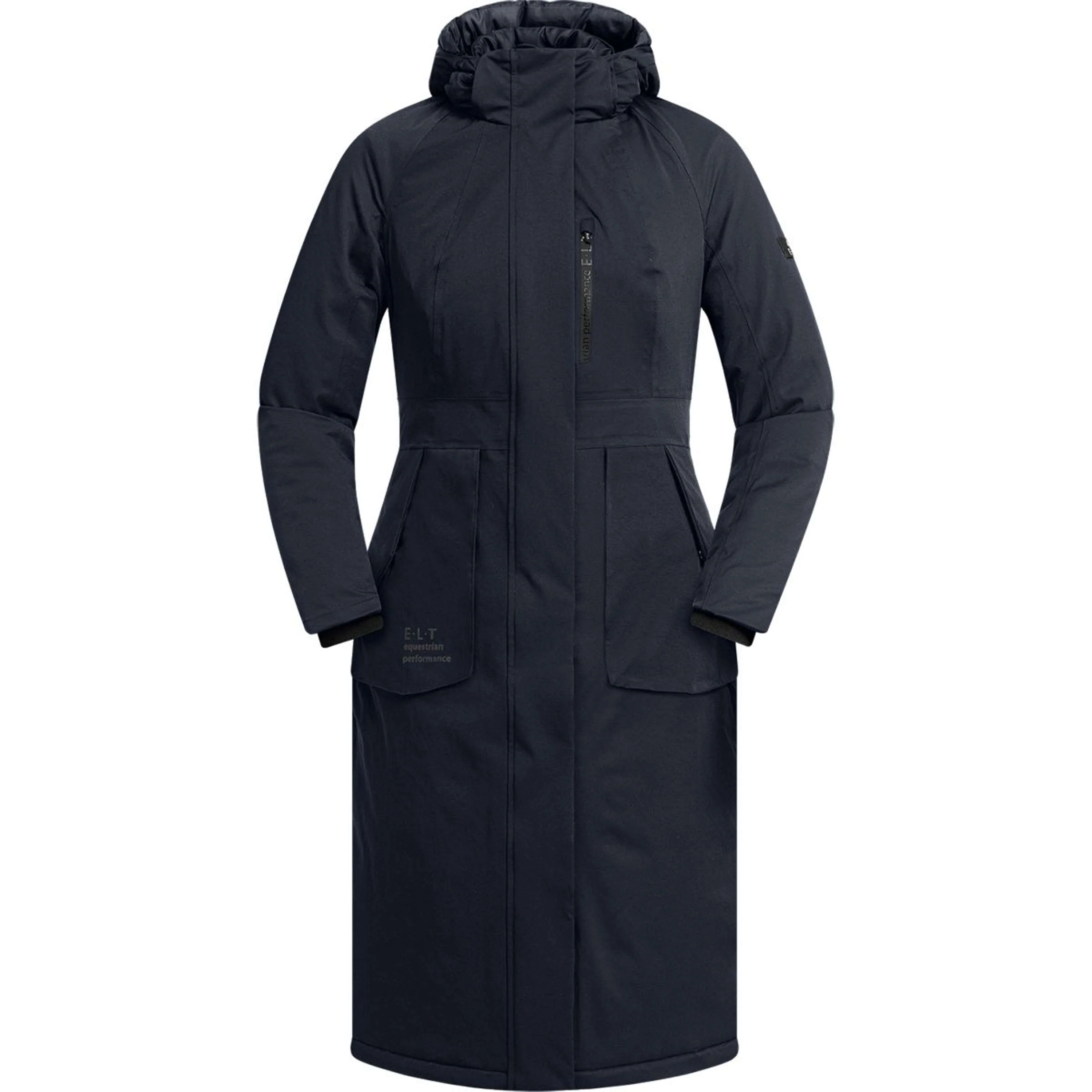 ELT Veste Longue Opal Bleu Profond - Image 2