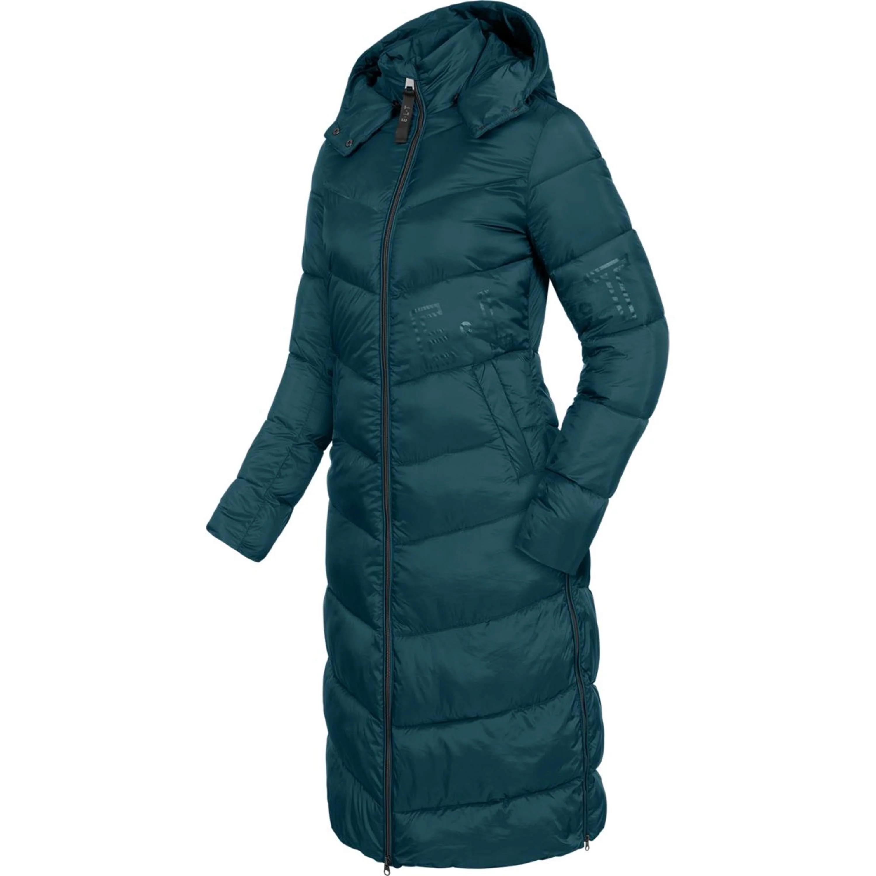 ELT Veste Longue Oslo Petrol Blue