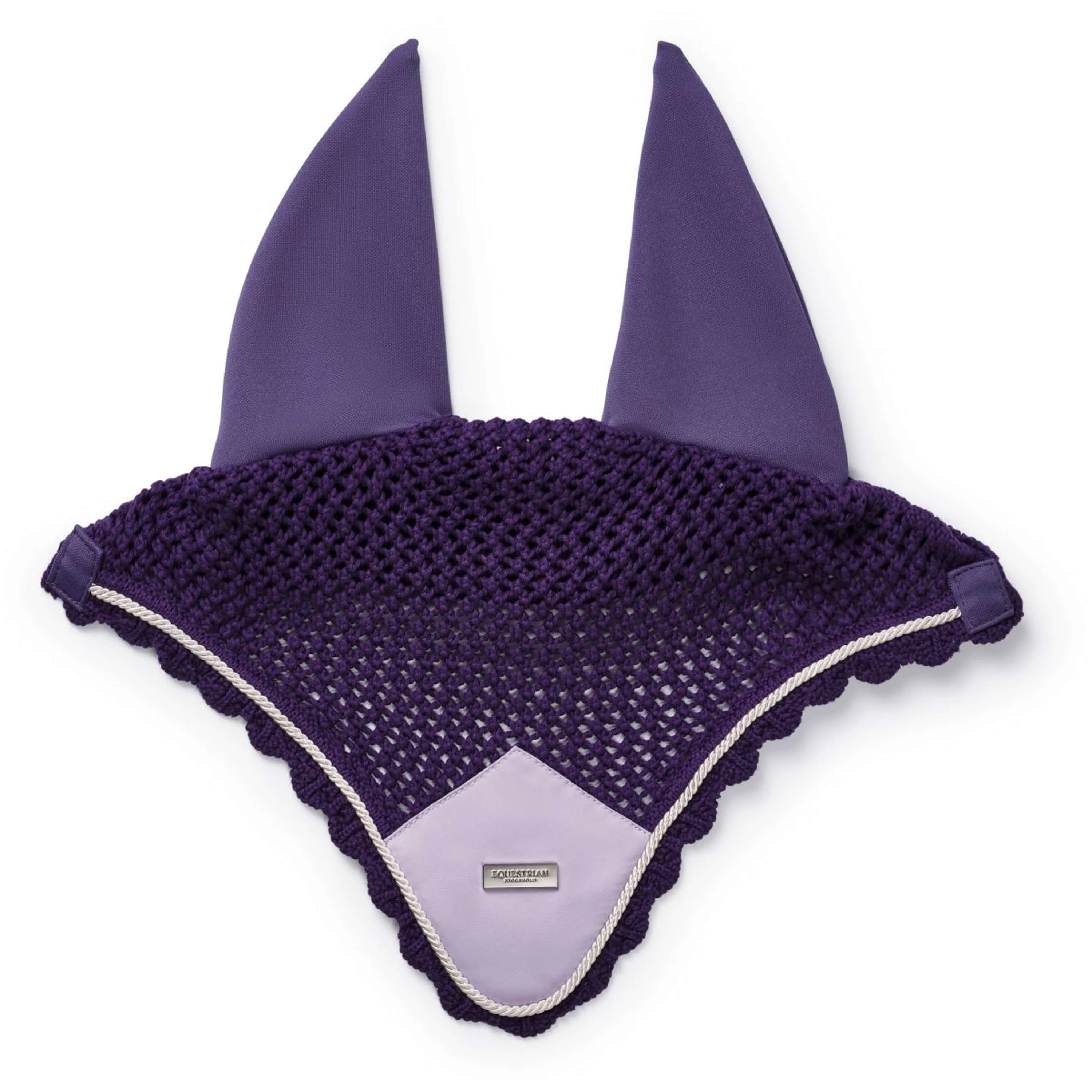 Equestrian Stockholm Bonnet Anti-Mouches Lavande