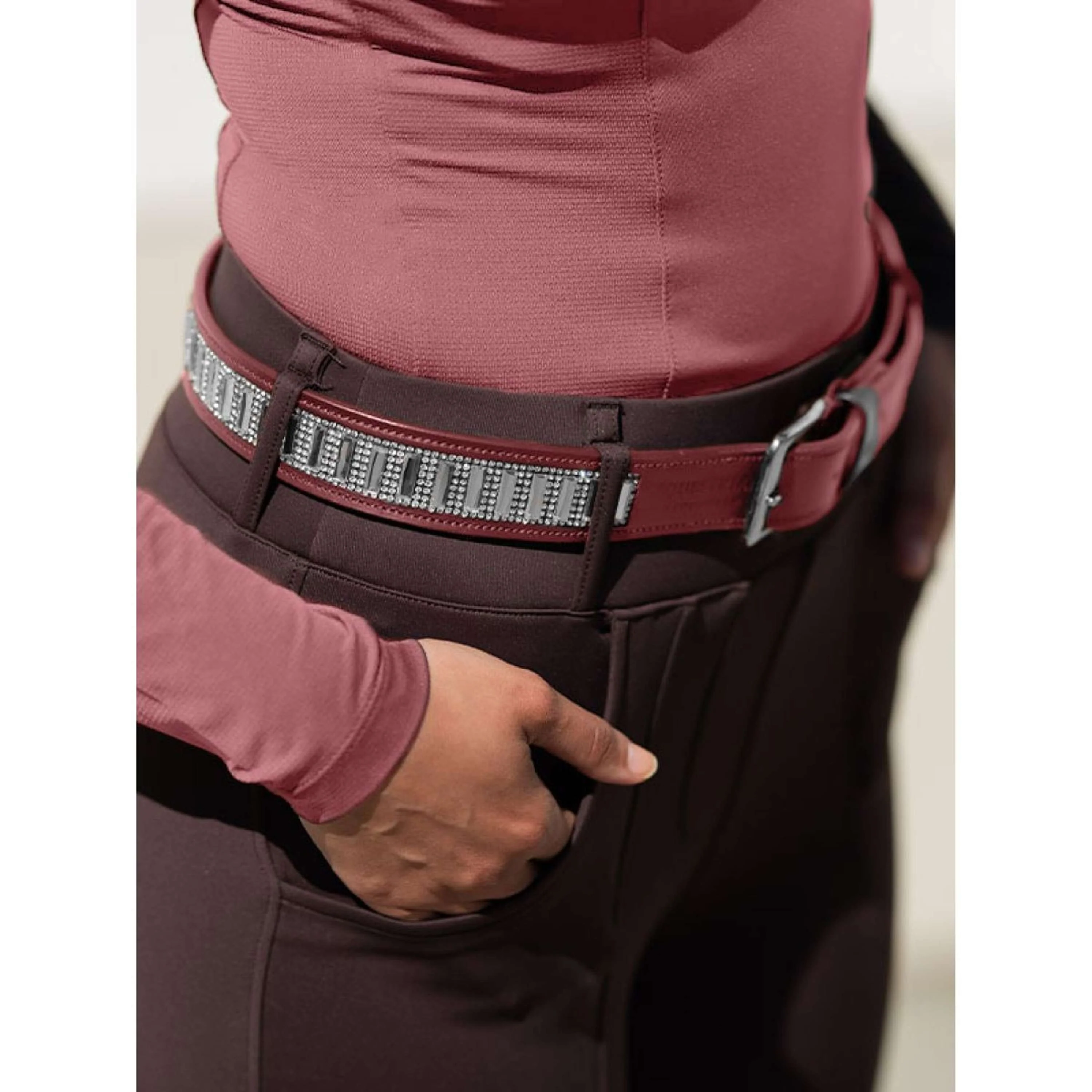 Equestrian Stockholm Ceinture Contest Amber Rose - Image 2