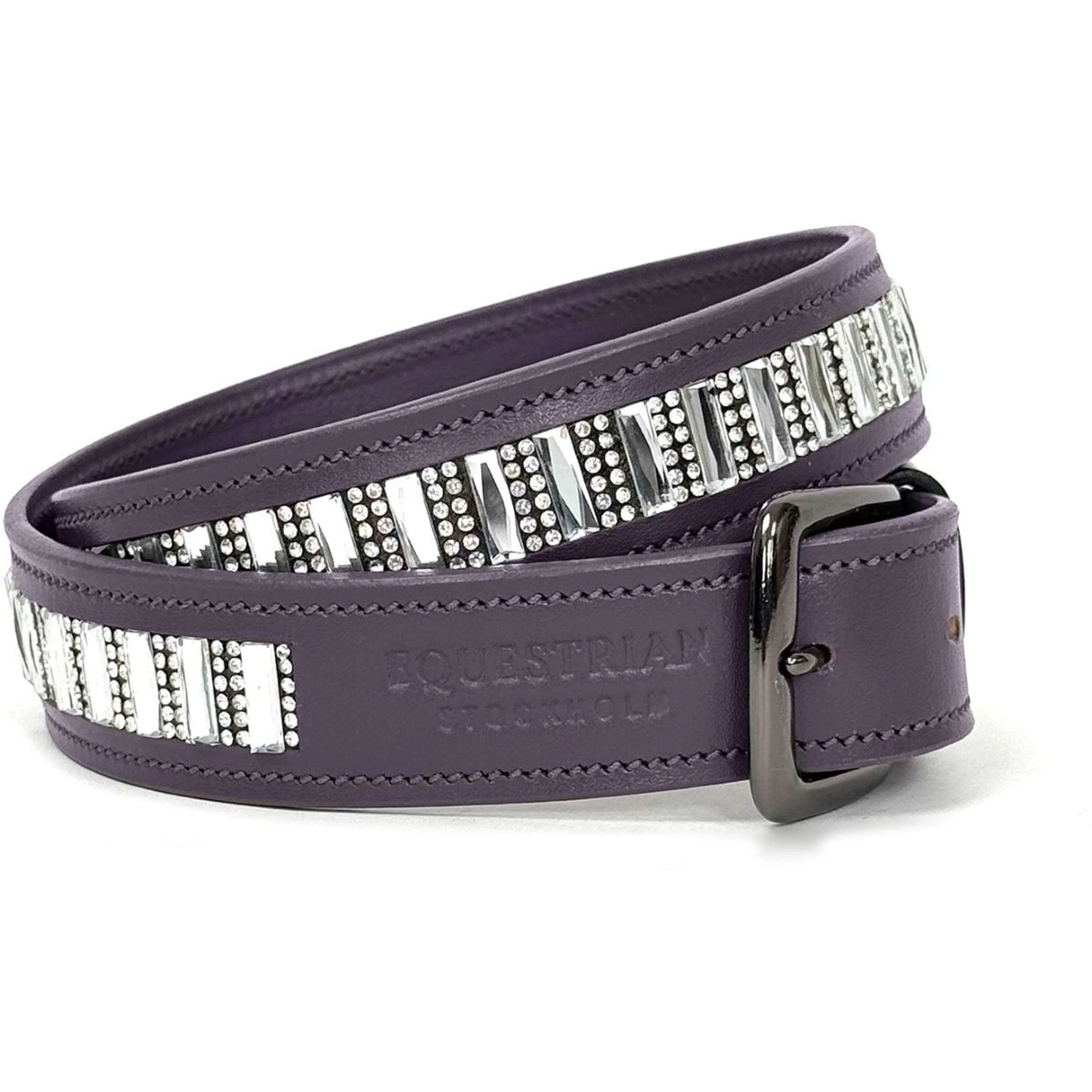 Equestrian Stockholm Ceinture Contest Dark Violet
