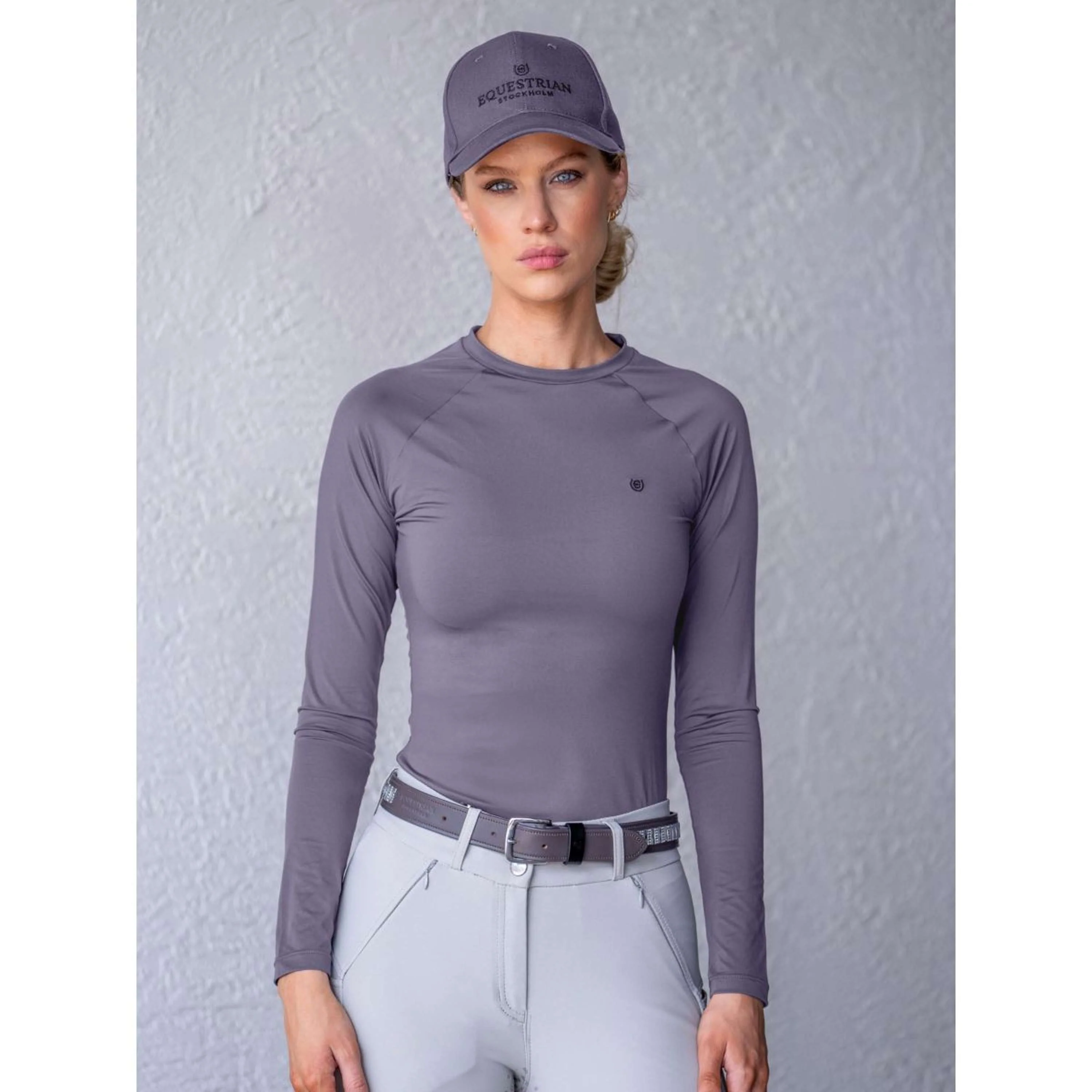 Equestrian Stockholm Ceinture Contest Dark Violet - Image 2