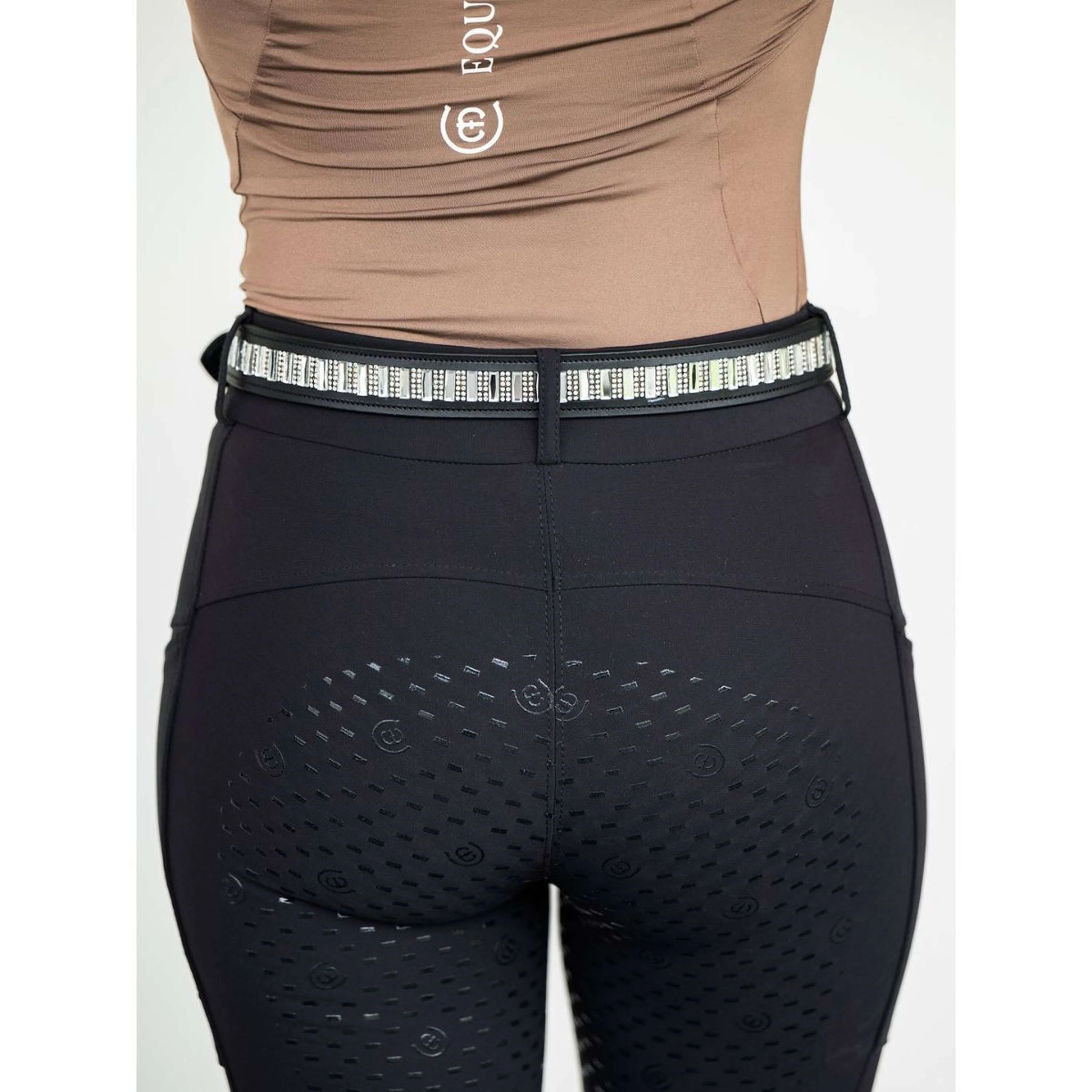Equestrian Stockholm Ceinture Contest Noir - Image 4