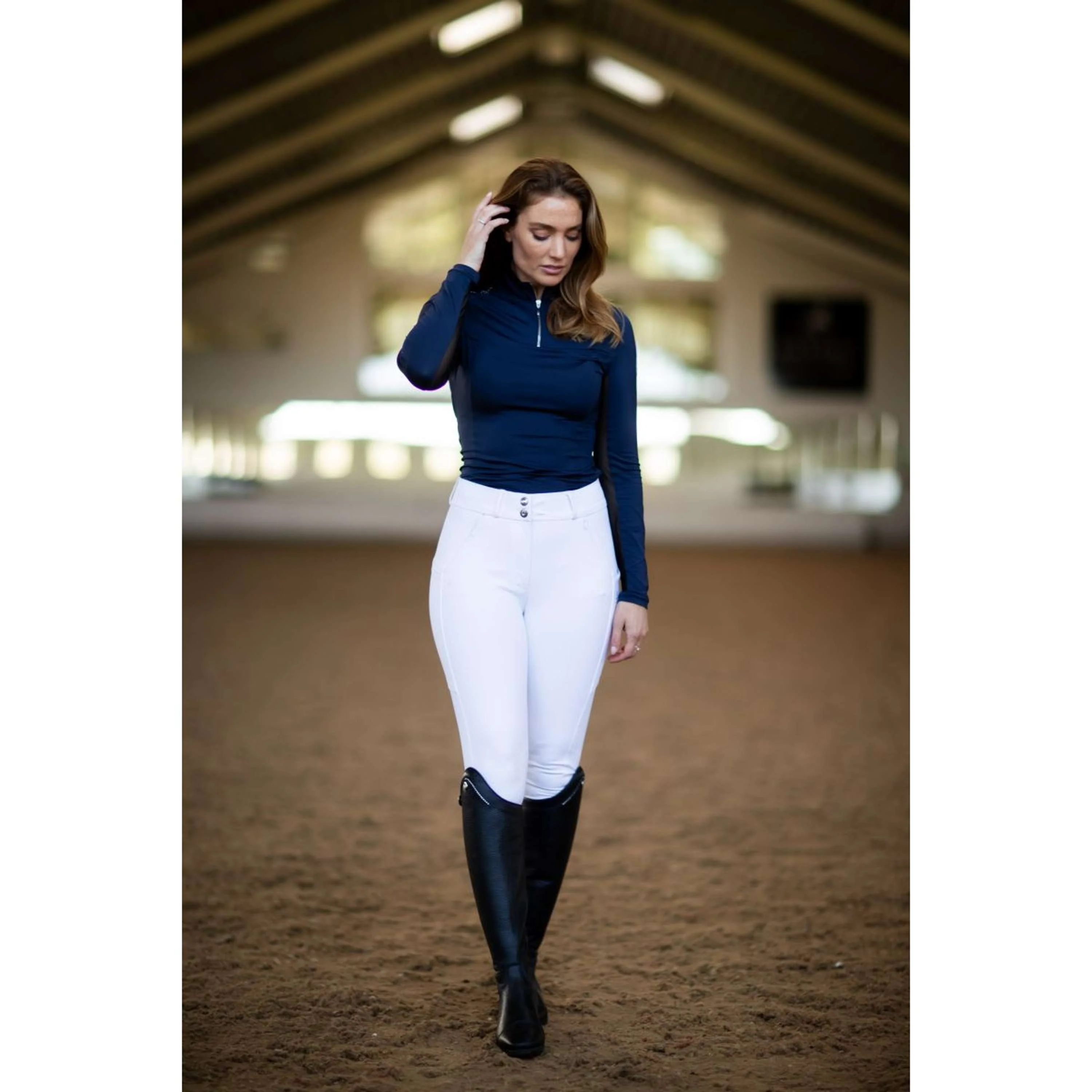 Equestrian Stockholm Chemise Air Breeze Sun Midnight Blue - Image 4
