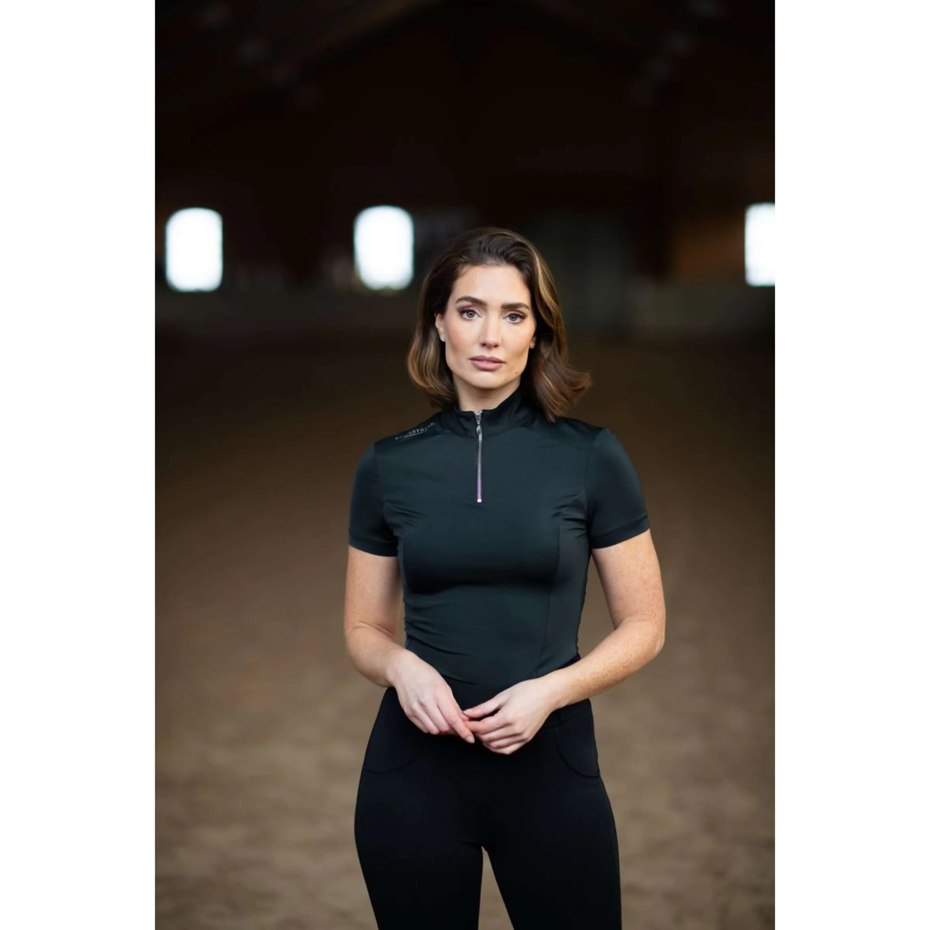 Equestrian Stockholm Chemise UV Protection Black Edition - Image 2