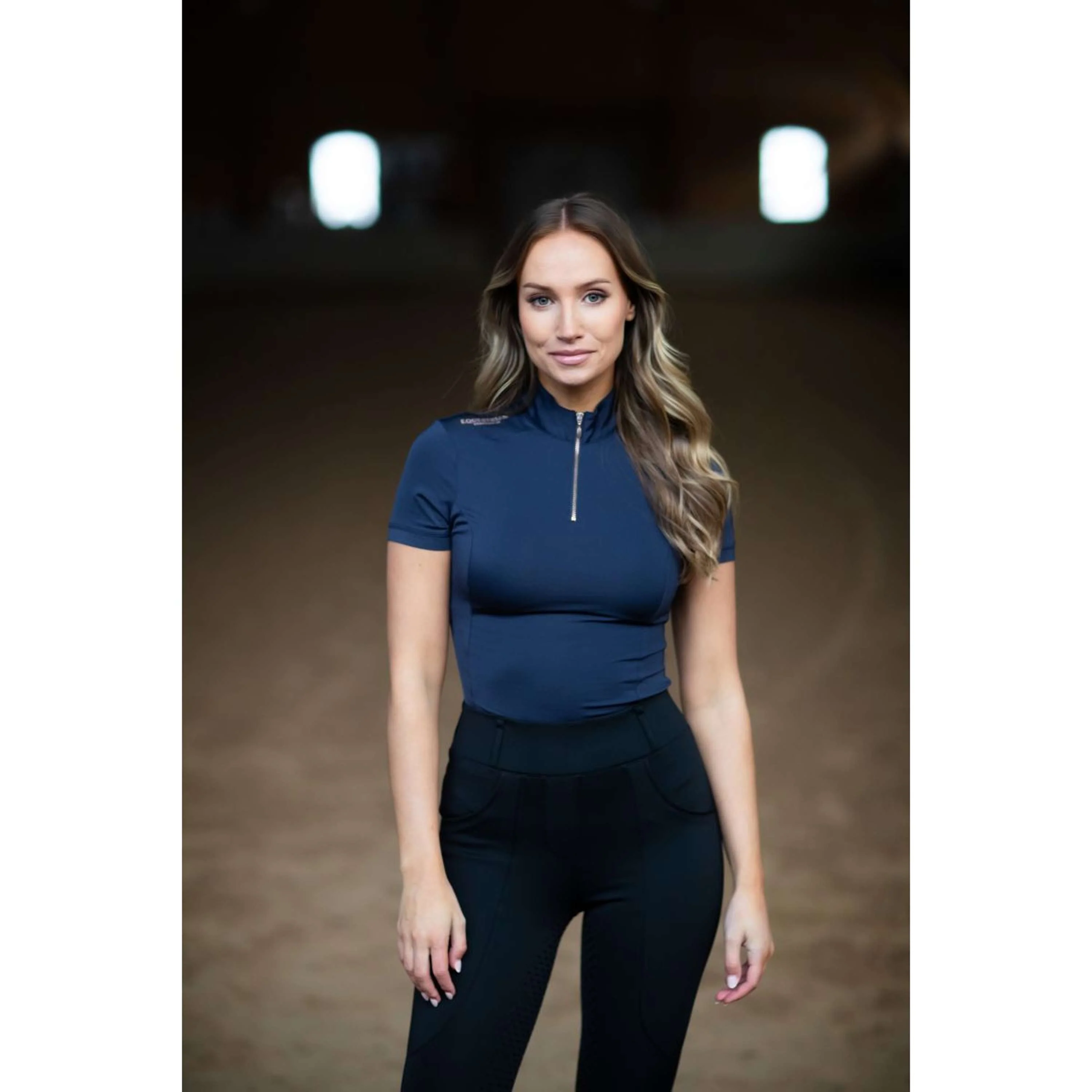 Equestrian Stockholm Chemise UV Protection Midnight Blue - Image 2