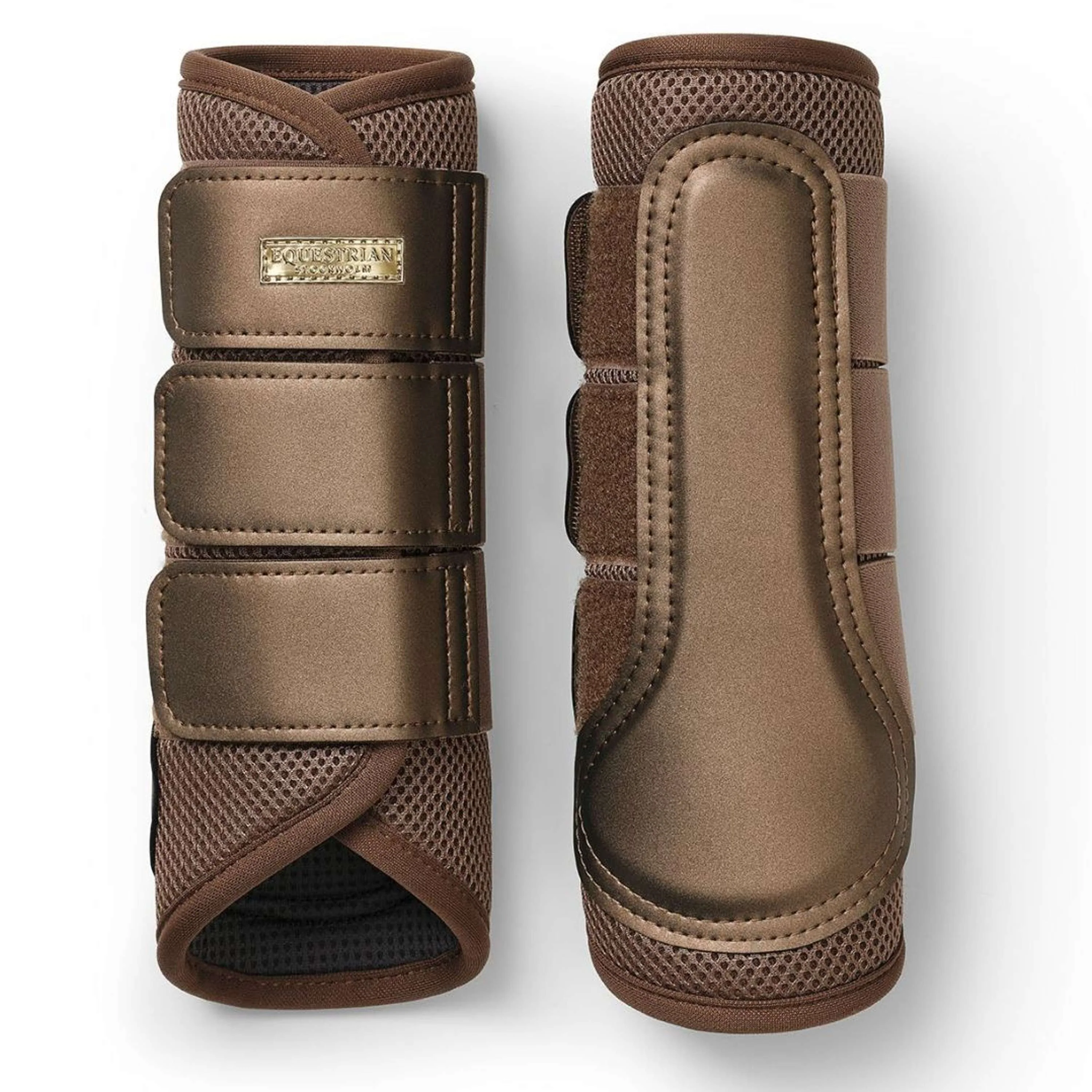 Equestrian Stockholm Guêtres Classic Mesh Champagne