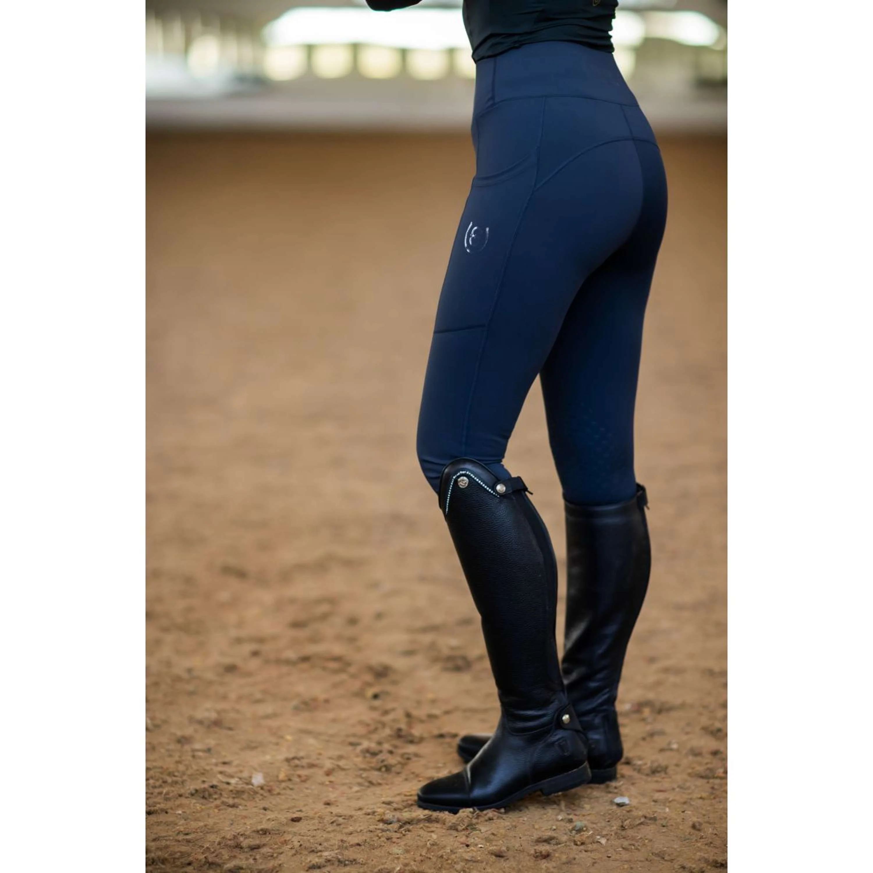 Equestrian Stockholm Legging d'Équitation Movement Jump All Navy - Image 2