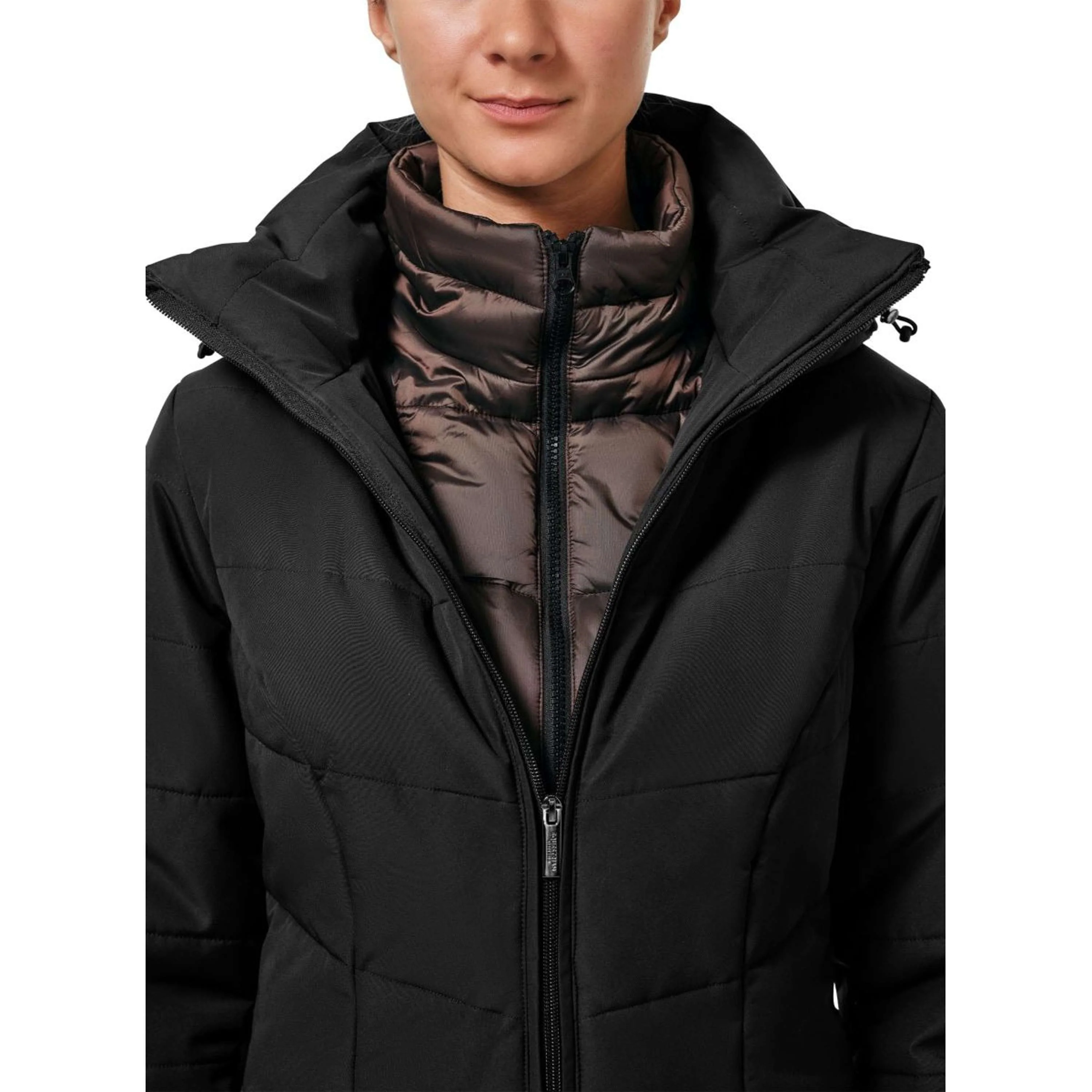 Equestrian Stockholm Manteau d'Hiver Denali Black Mocha - Image 6