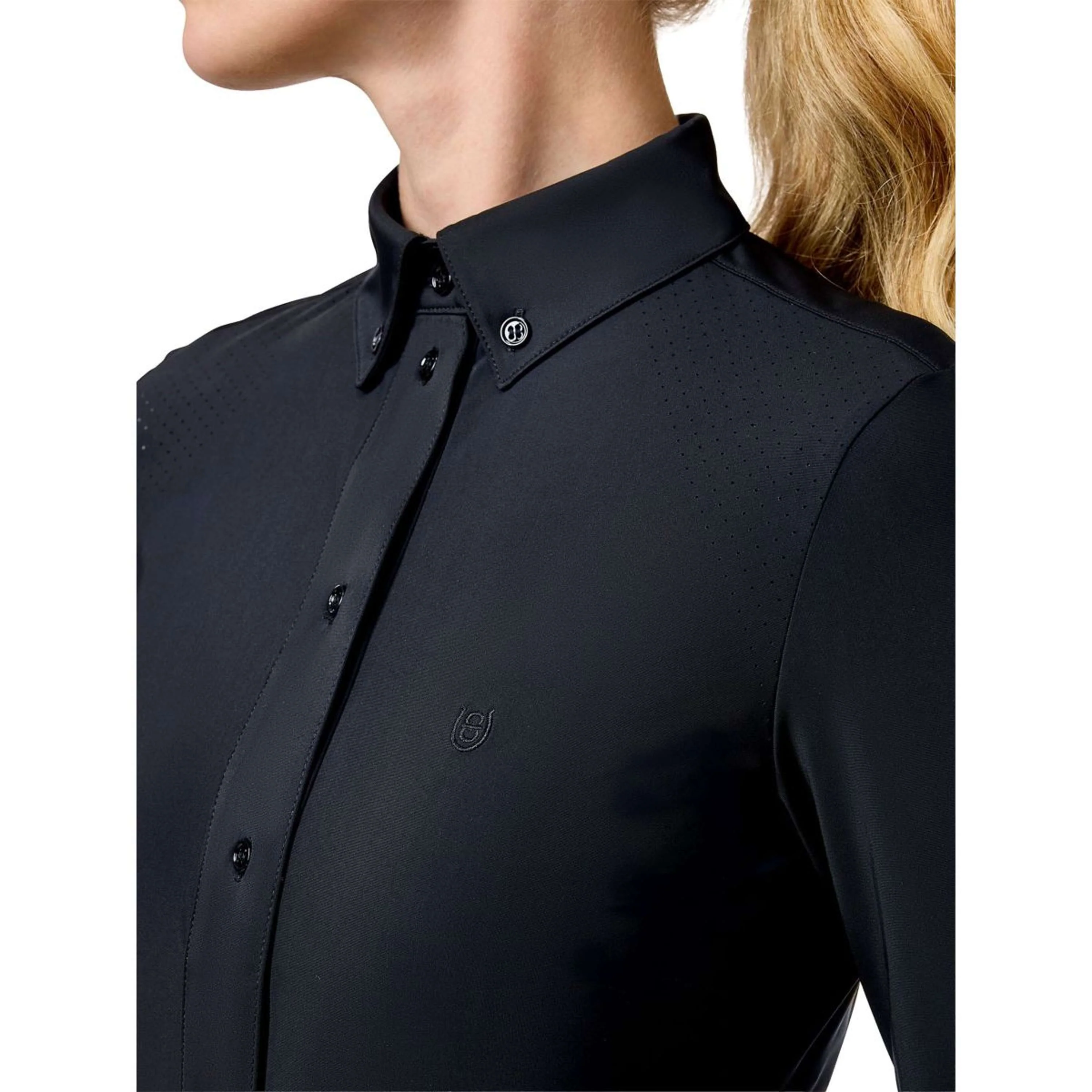 Equestrian Stockholm T-shirt de Concours Performance Noir - Image 7