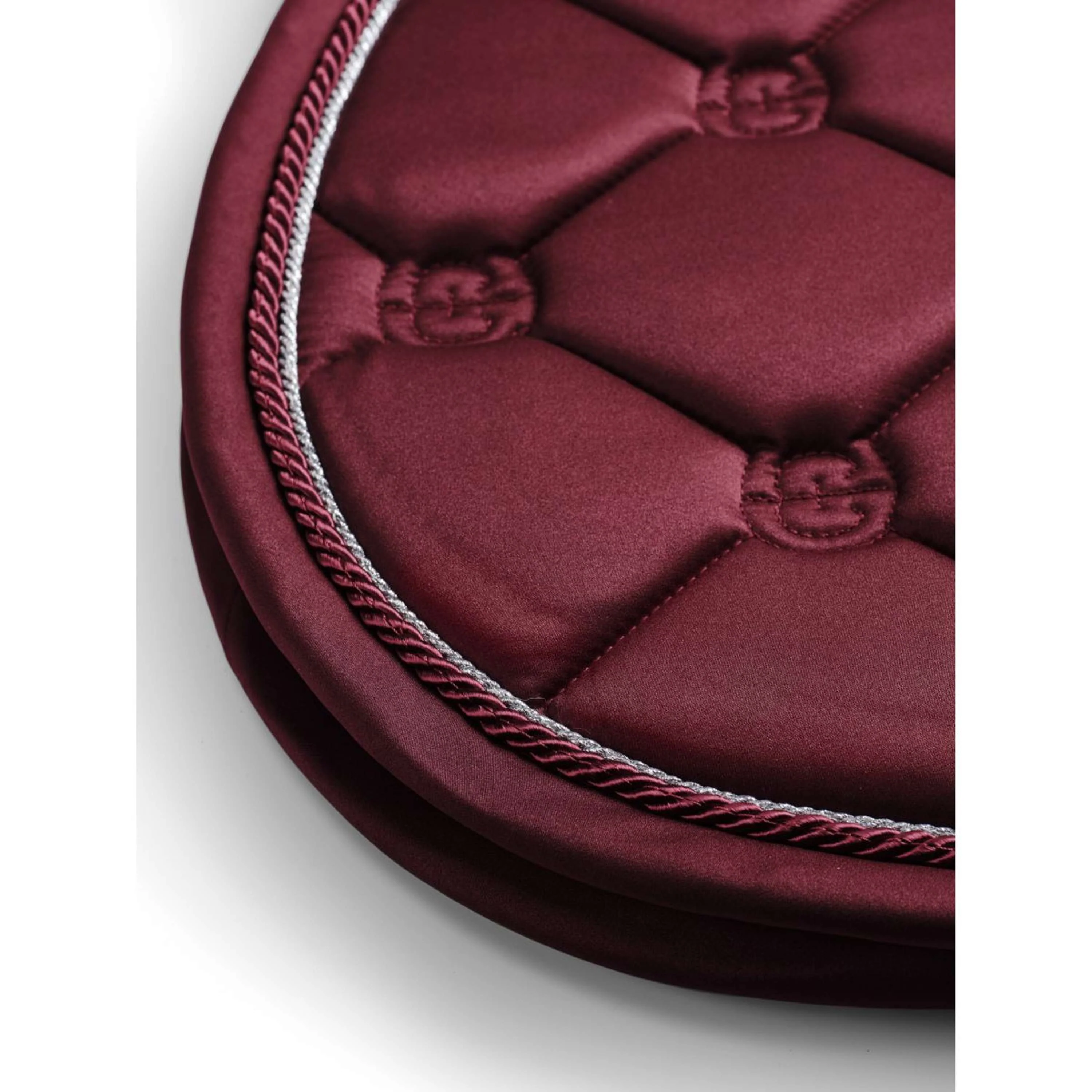 Equestrian Stockholm Tapis de Selle de Saut Bordeaux - Image 3