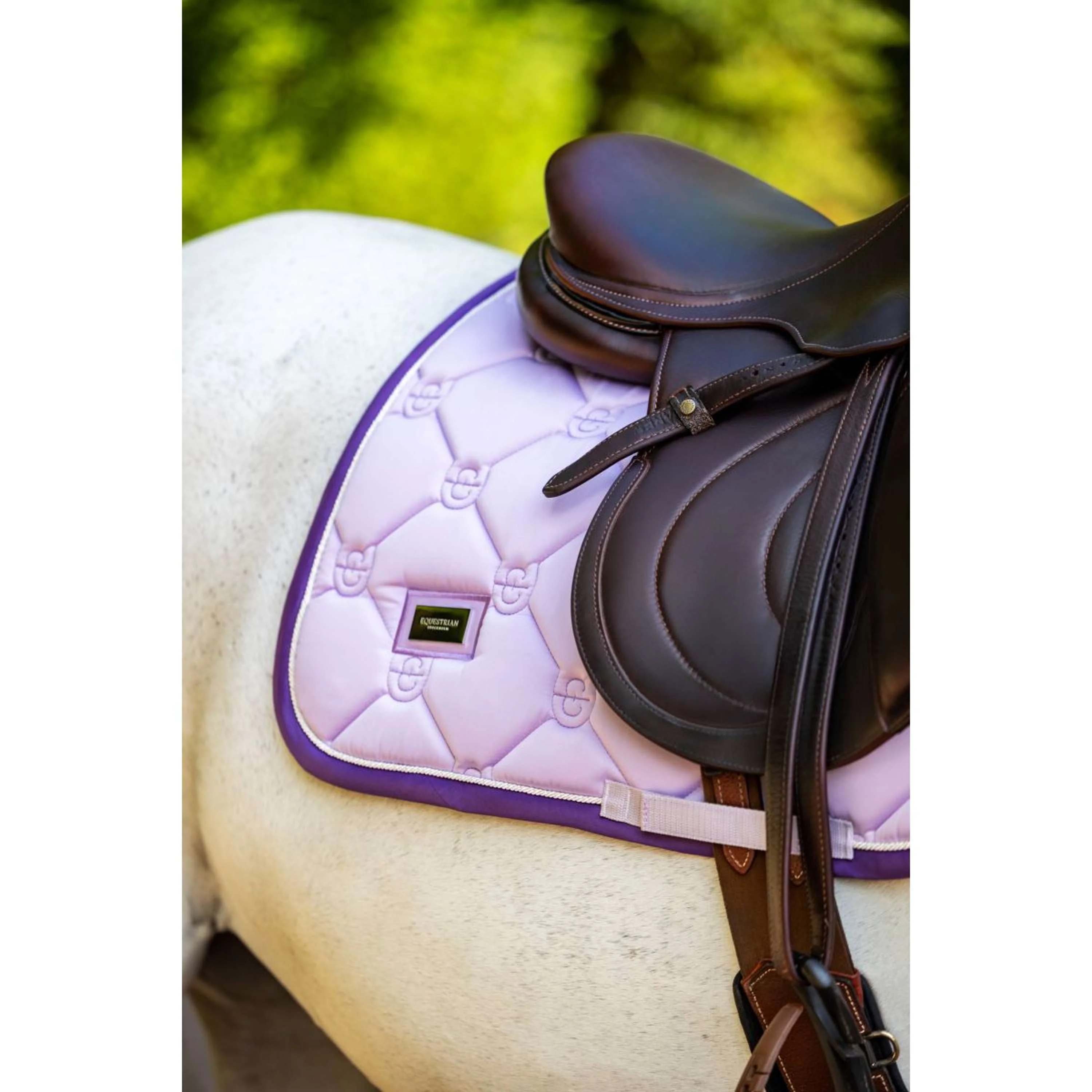 Equestrian Stockholm Tapis de Selle de Saut Lavande - Image 2