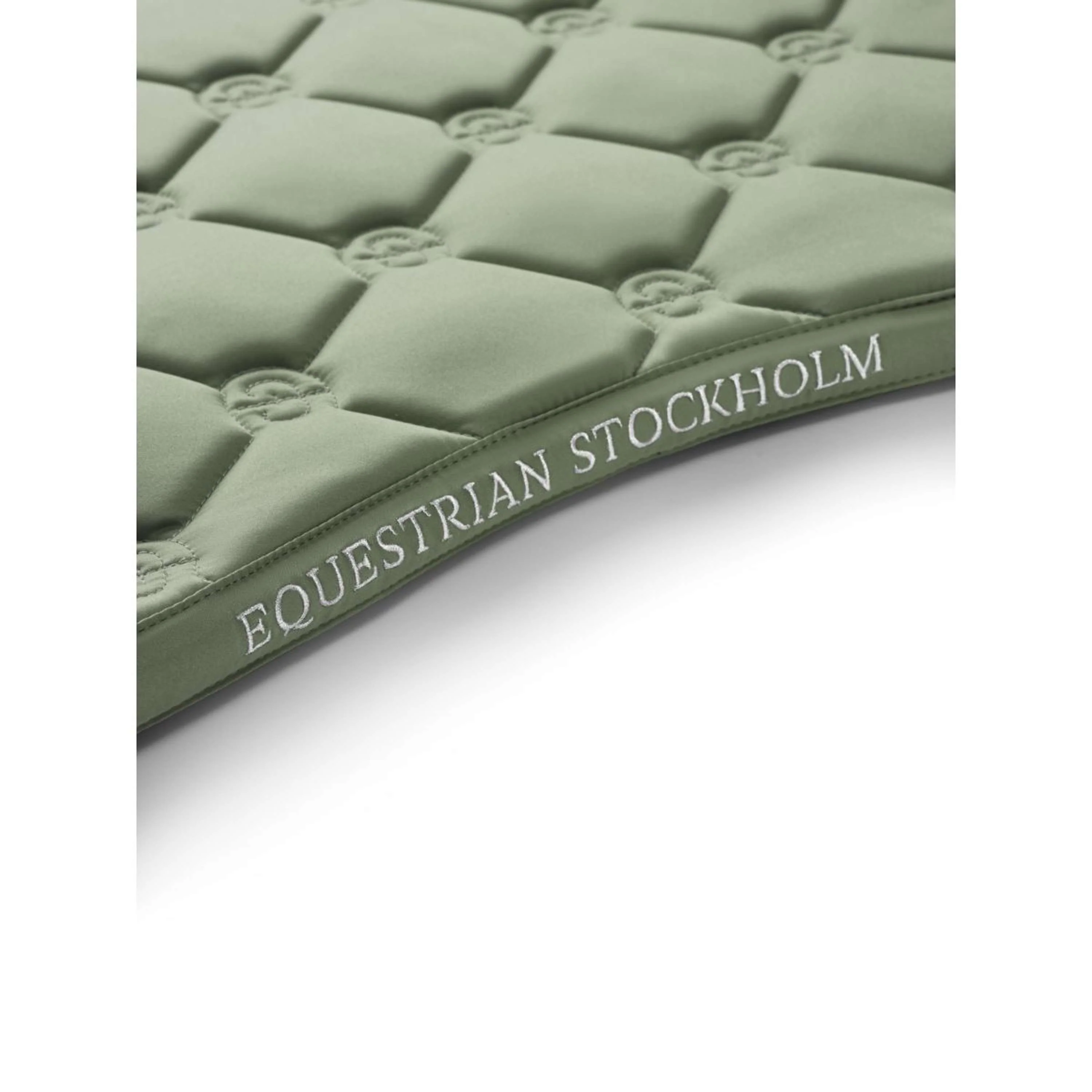 Equestrian Stockholm Tapis de Selle de Saut Pistachio White - Image 6