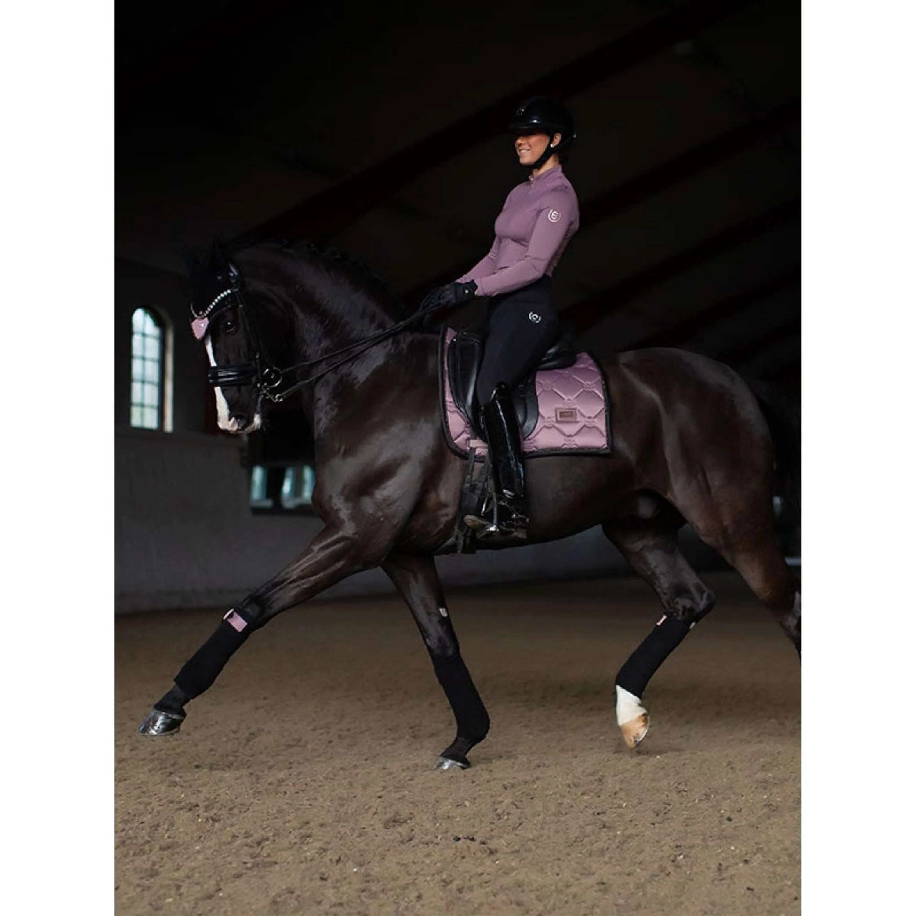 Equestrian Stockholm Tapis de Selle Dressage Anemone - Image 3
