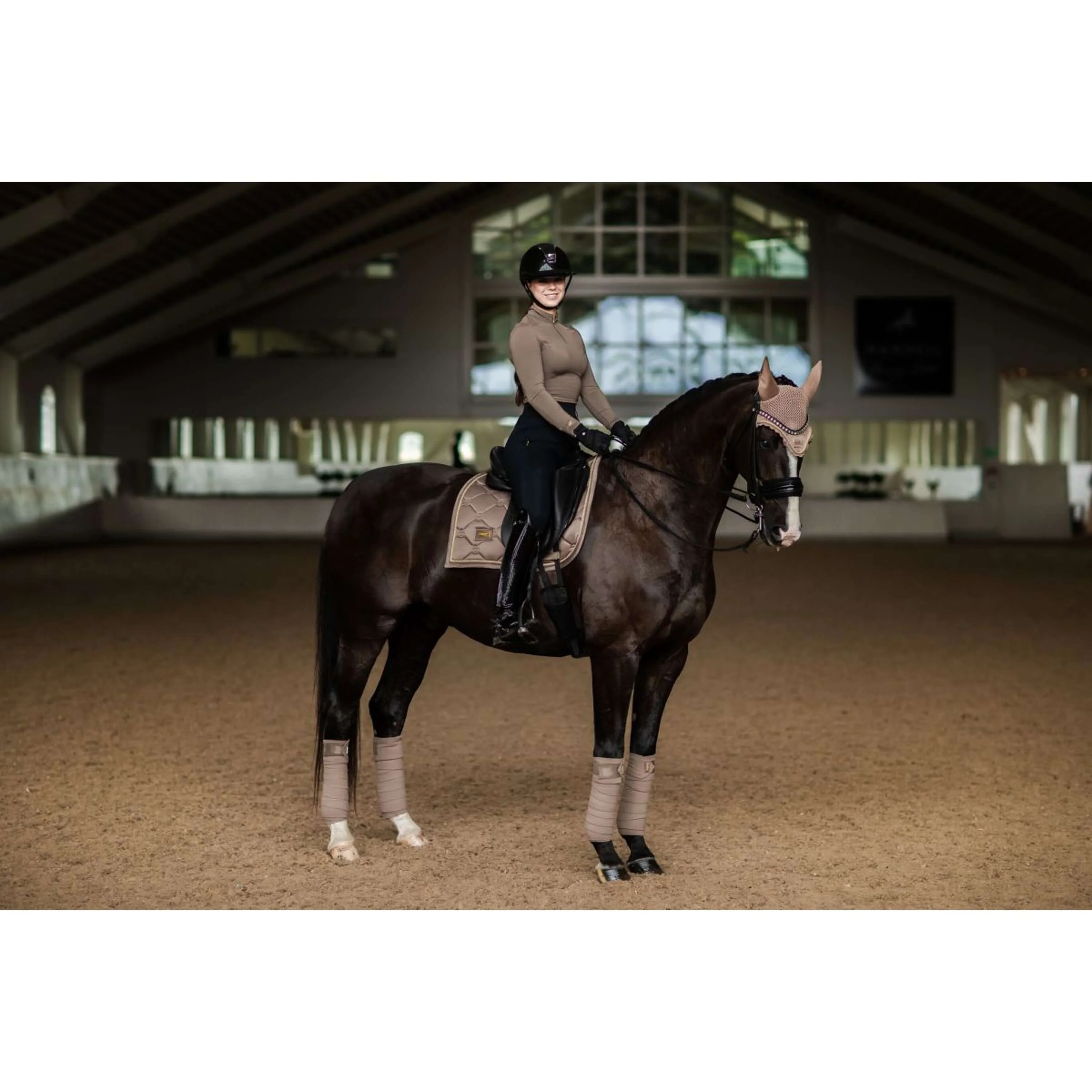 Equestrian Stockholm Tapis de Selle Dressage Champagne - Image 7