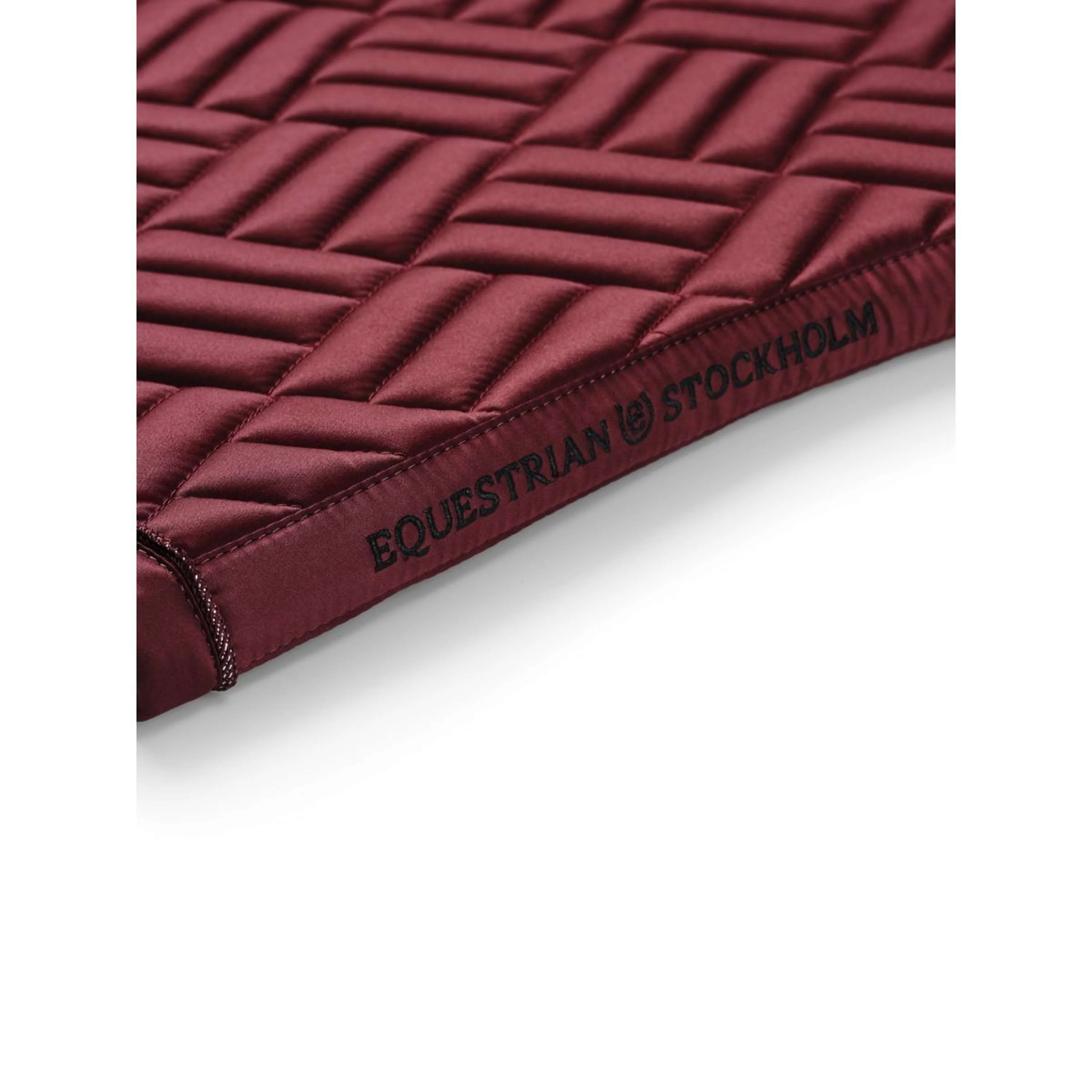 Equestrian Stockholm Tapis de Selle Modern de Saut Bordeaux - Image 3