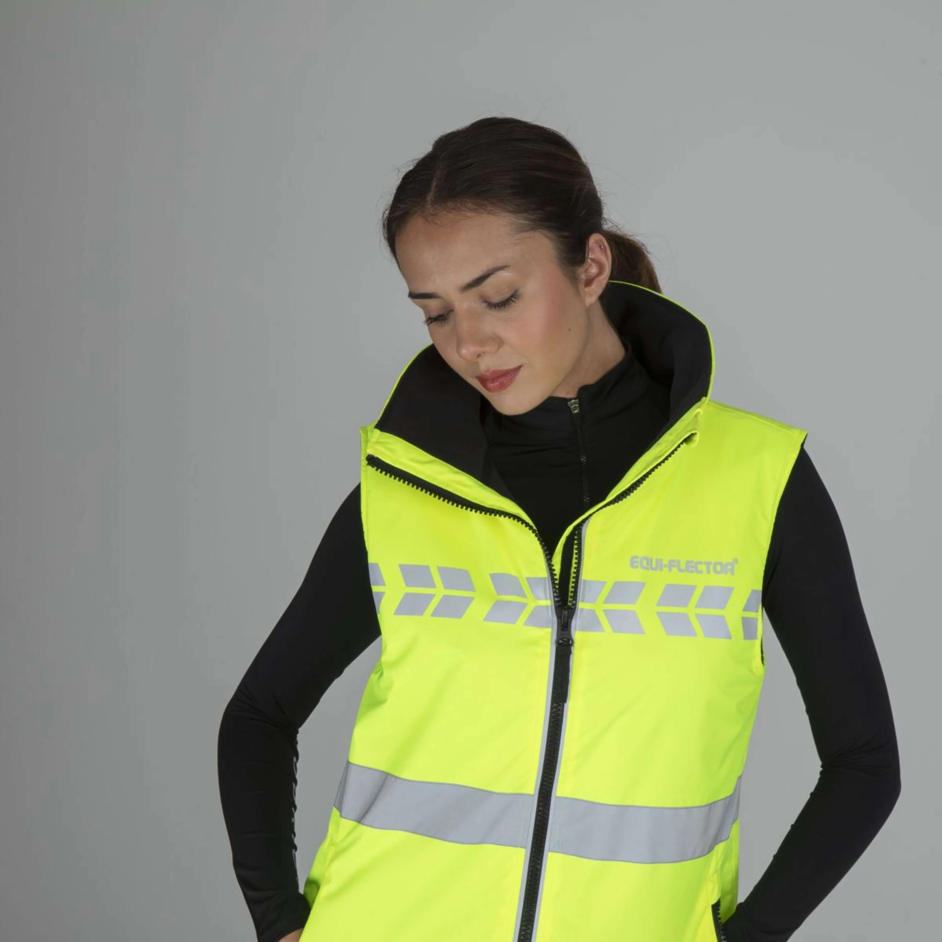 Equi-Flector by Shires Gilet Réfléchissant Jaune - Image 12